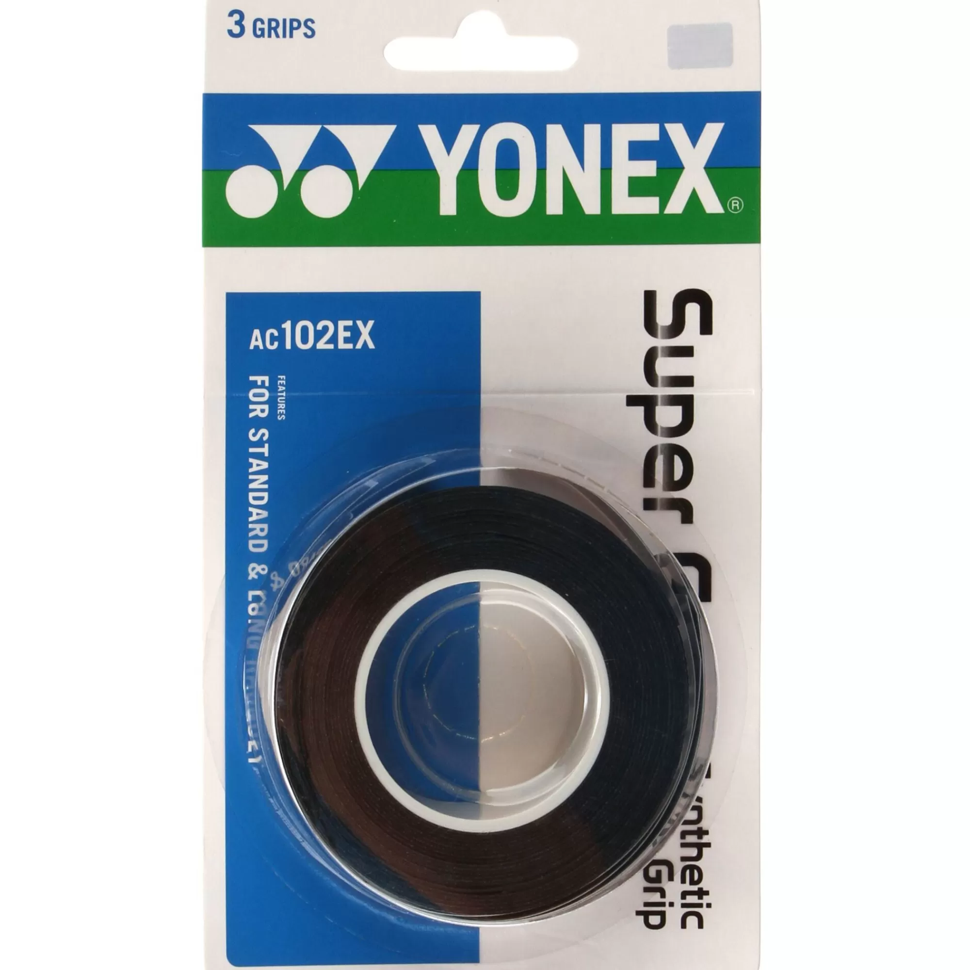 Super Grap 3 Pack - Black>Yonex Online