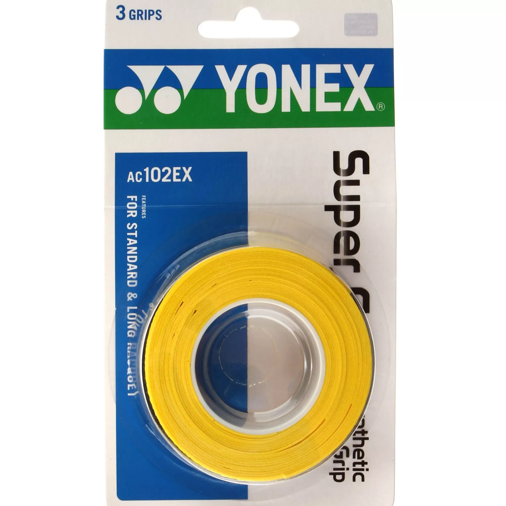 Super Grap 3 Pack - Yellow>Yonex Hot