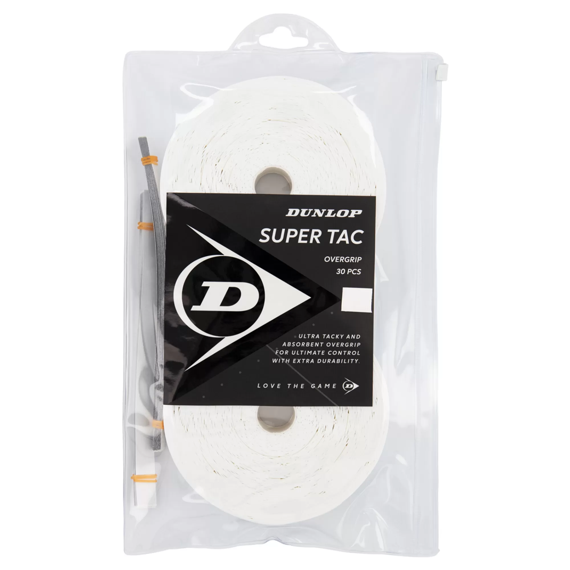 Super Tac 30 Pack - White>Dunlop Online