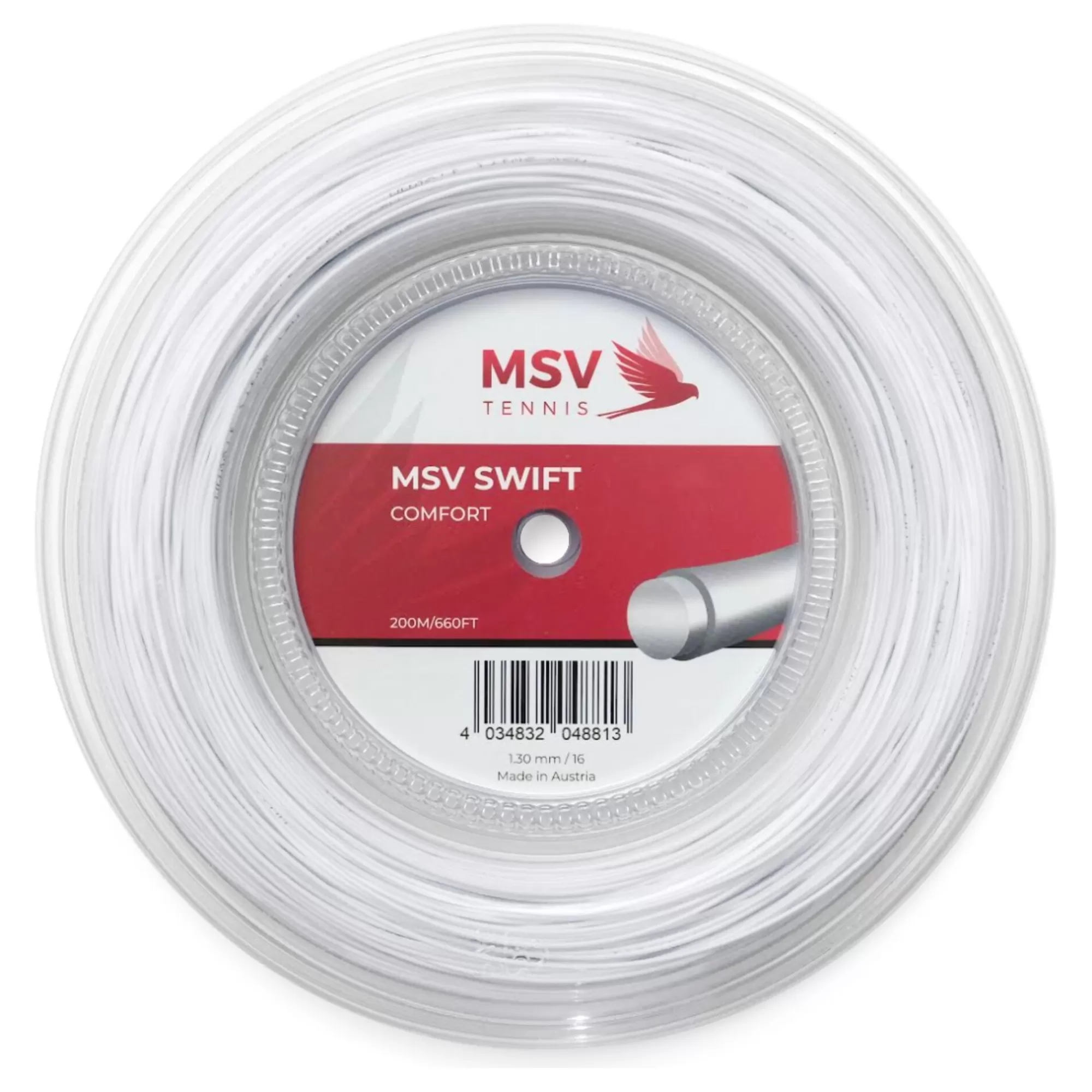 Swift String Reel 200m - White>MSV Store