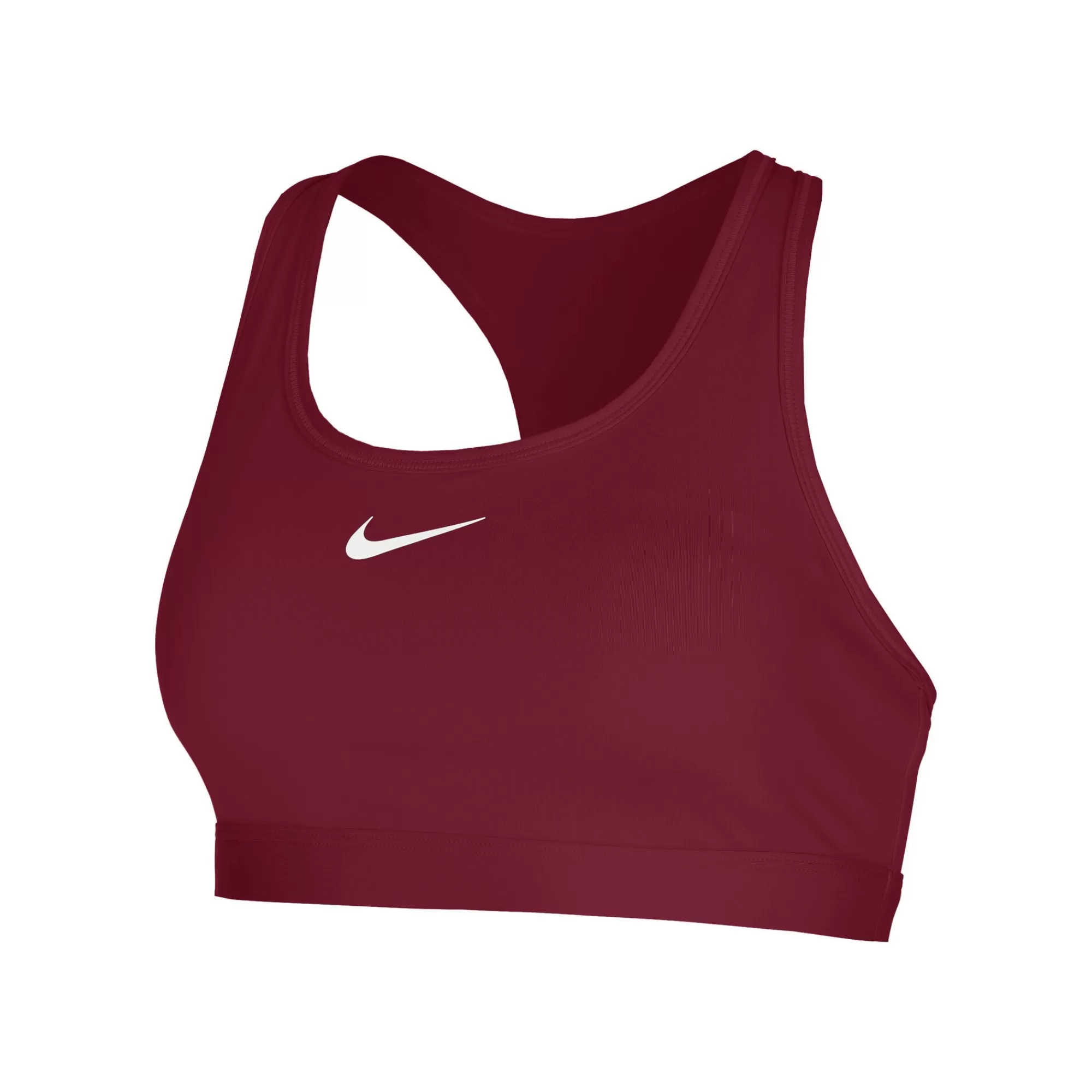 Swoosh Bra Sports Bras Women - Dark Red, White>Nike Best Sale
