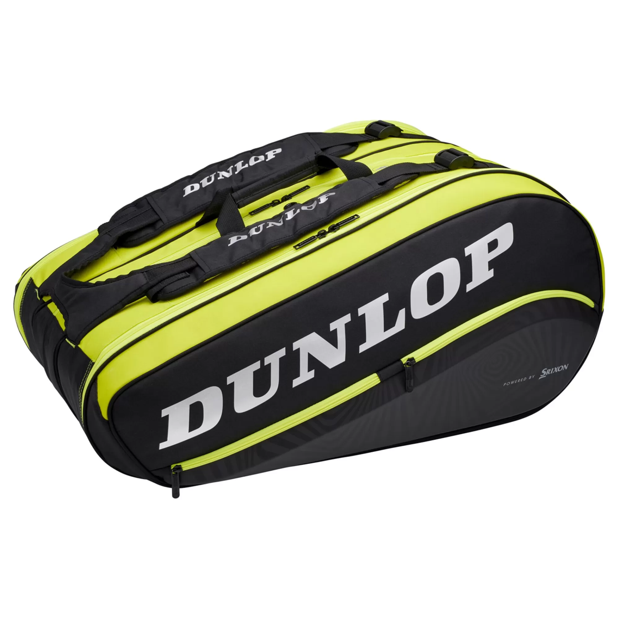 SX Performance Thermo Racket Bag 12 Pack - Black, Yellow>Dunlop Fashion