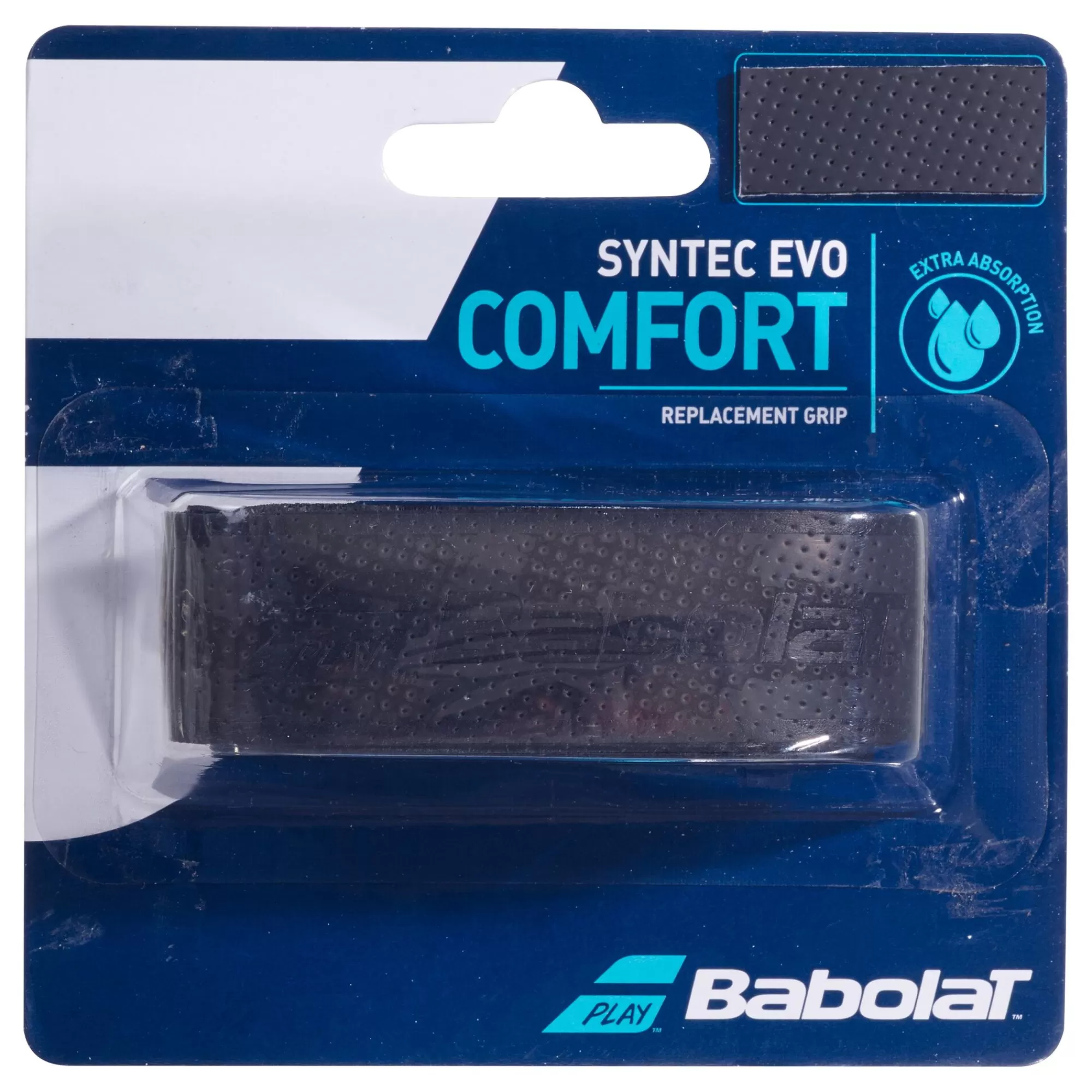 Syntec Evo Grip 1 Pack - Black>Babolat Outlet