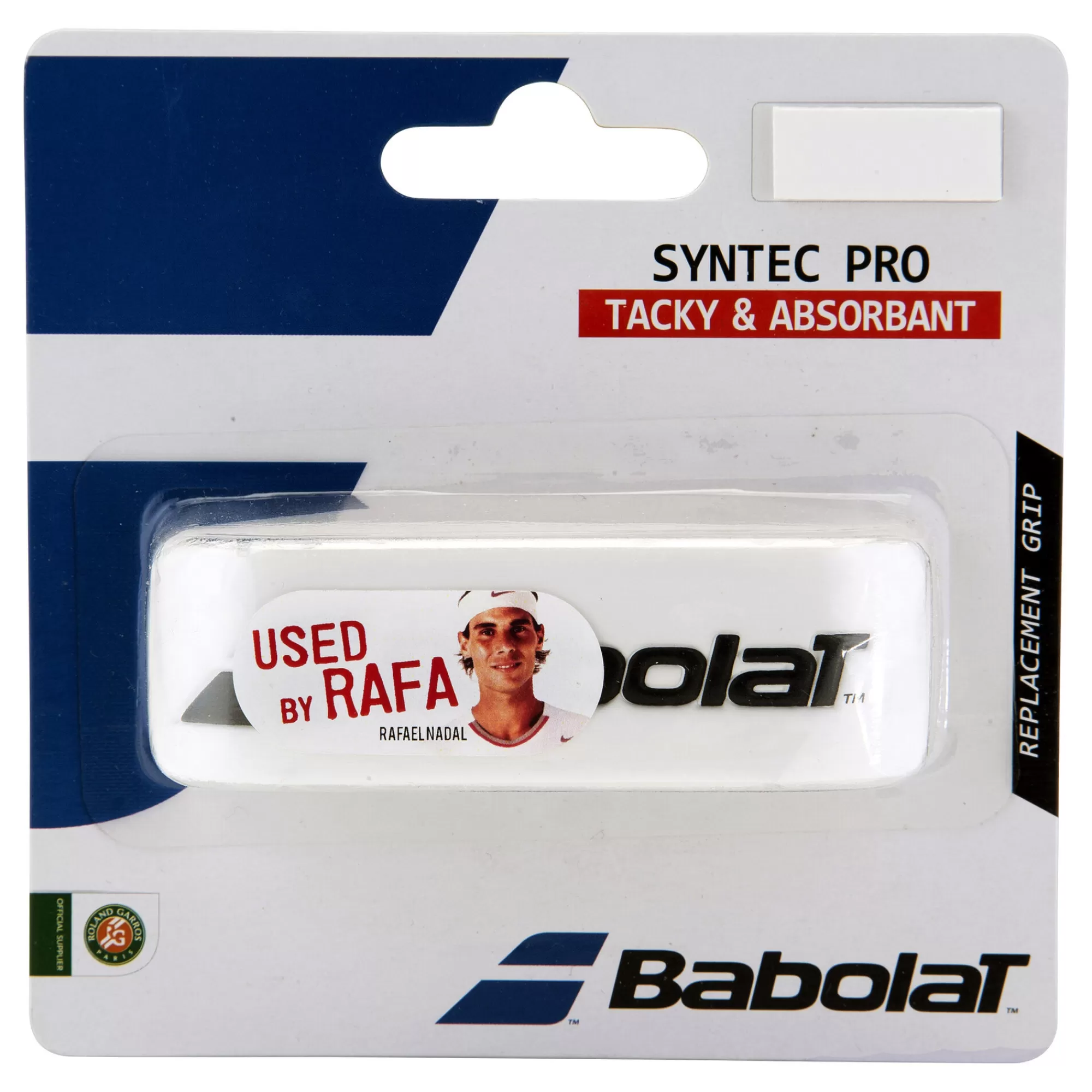 Syntec Pro 1 Pack - White>Babolat Best