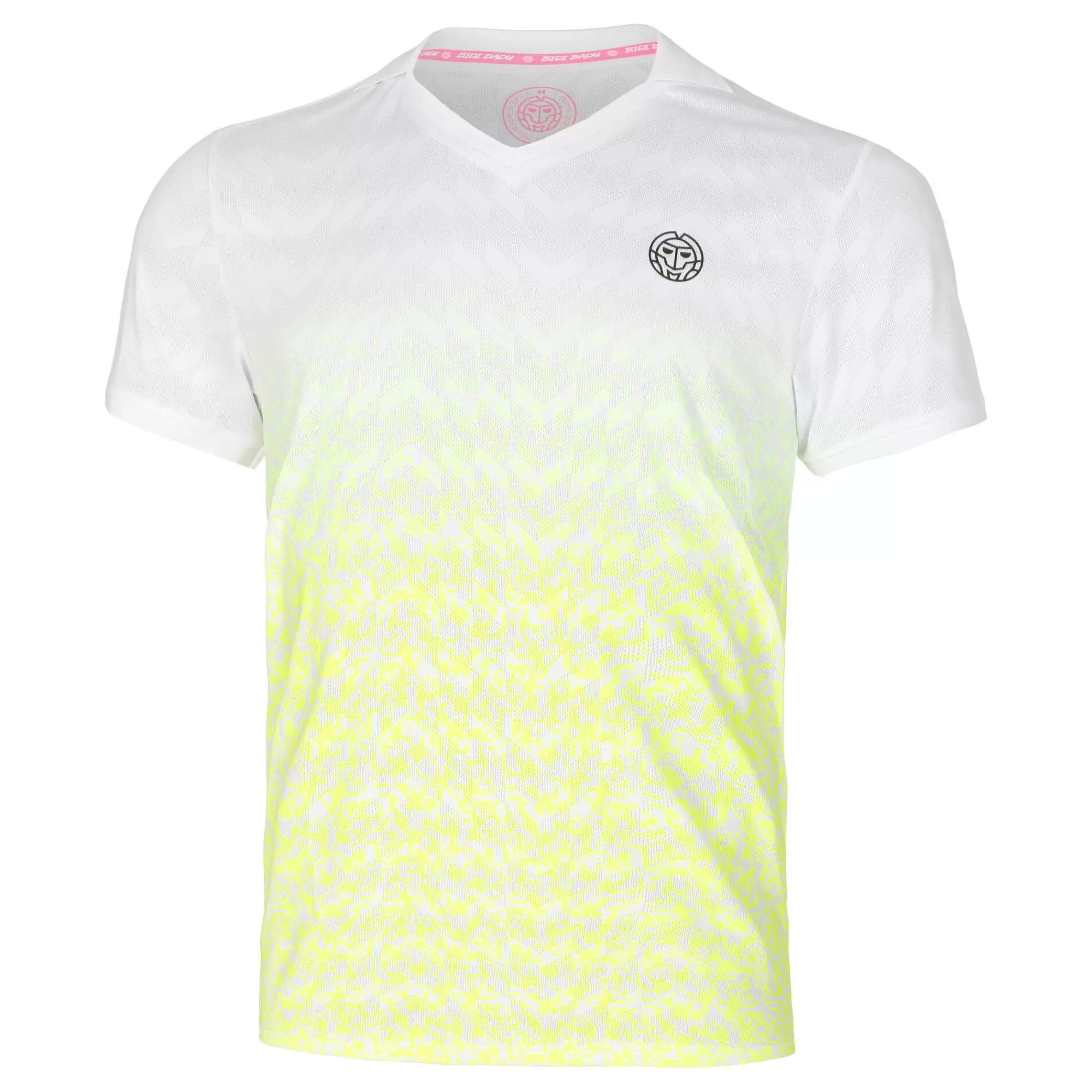 Tano Tech Polo Special Edition Men - White, Neon Yellow>BIDI BADU Discount