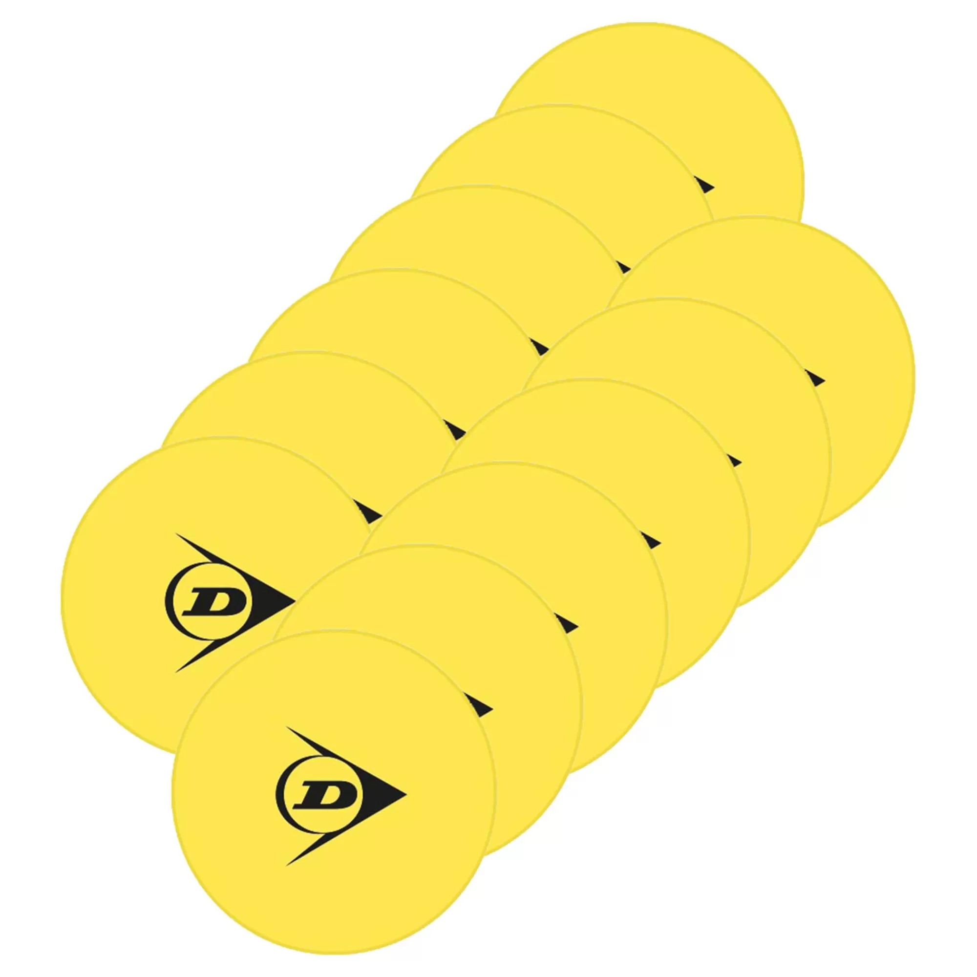 Target Markers 12 Pack - Yellow>Dunlop Outlet