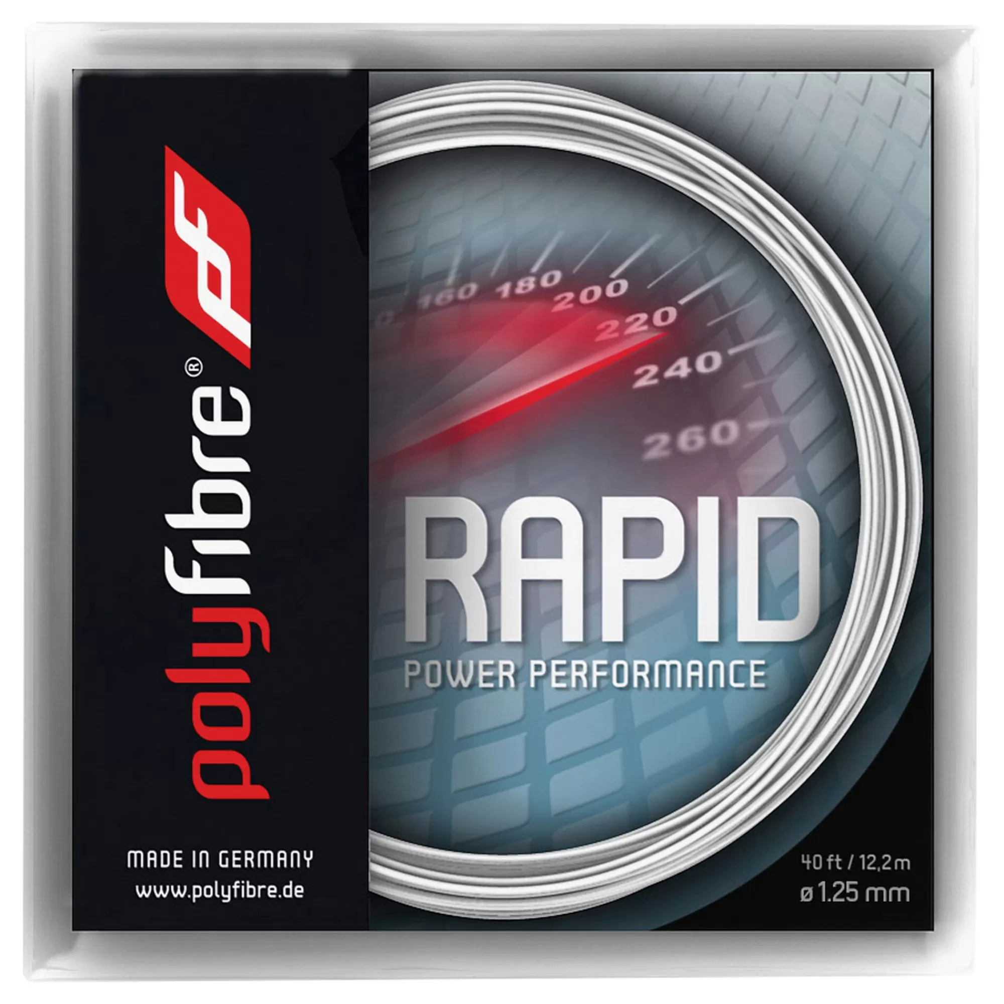 TCS Rapid String Set 12m - White>Polyfibre New