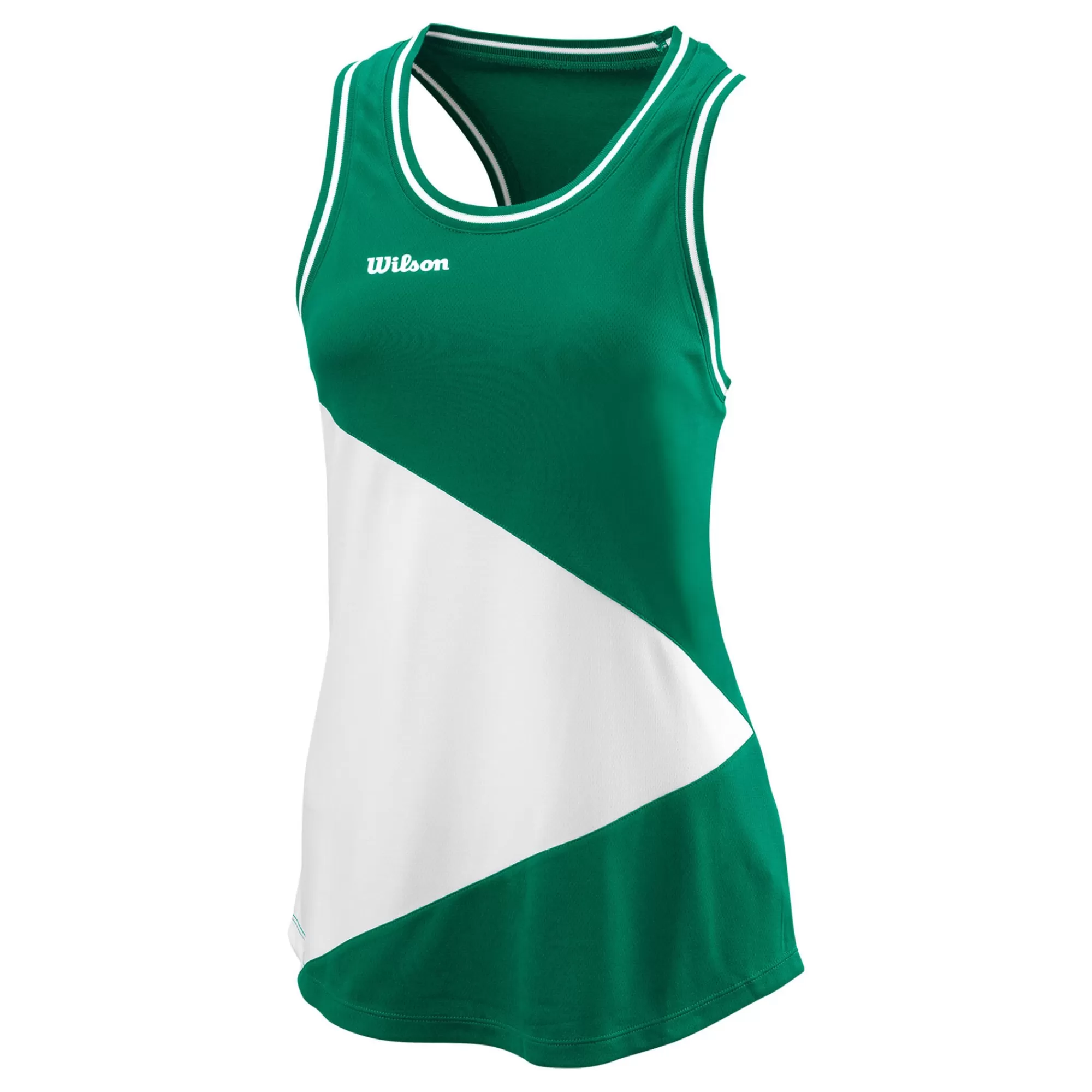Team II Tank Top Women - Green, White>Wilson Best