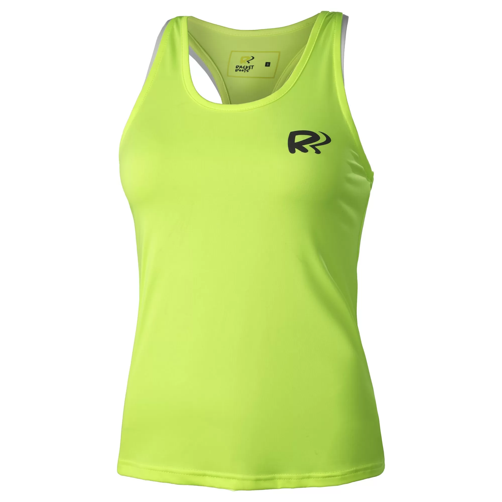 Teamline Tank Top Women - Neon Yellow>Racket Roots Sale