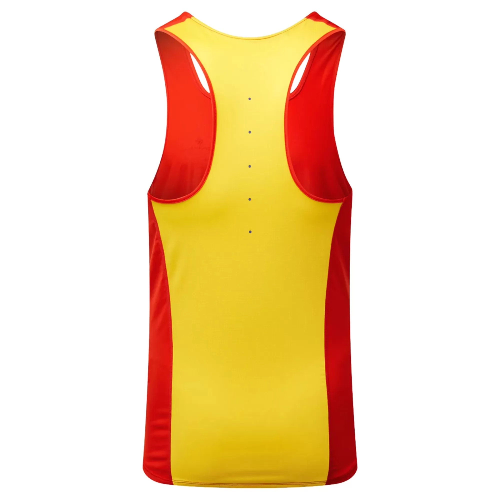 Tech Revive Racer Tank Top Men - Red, Yellow>Ronhill Cheap