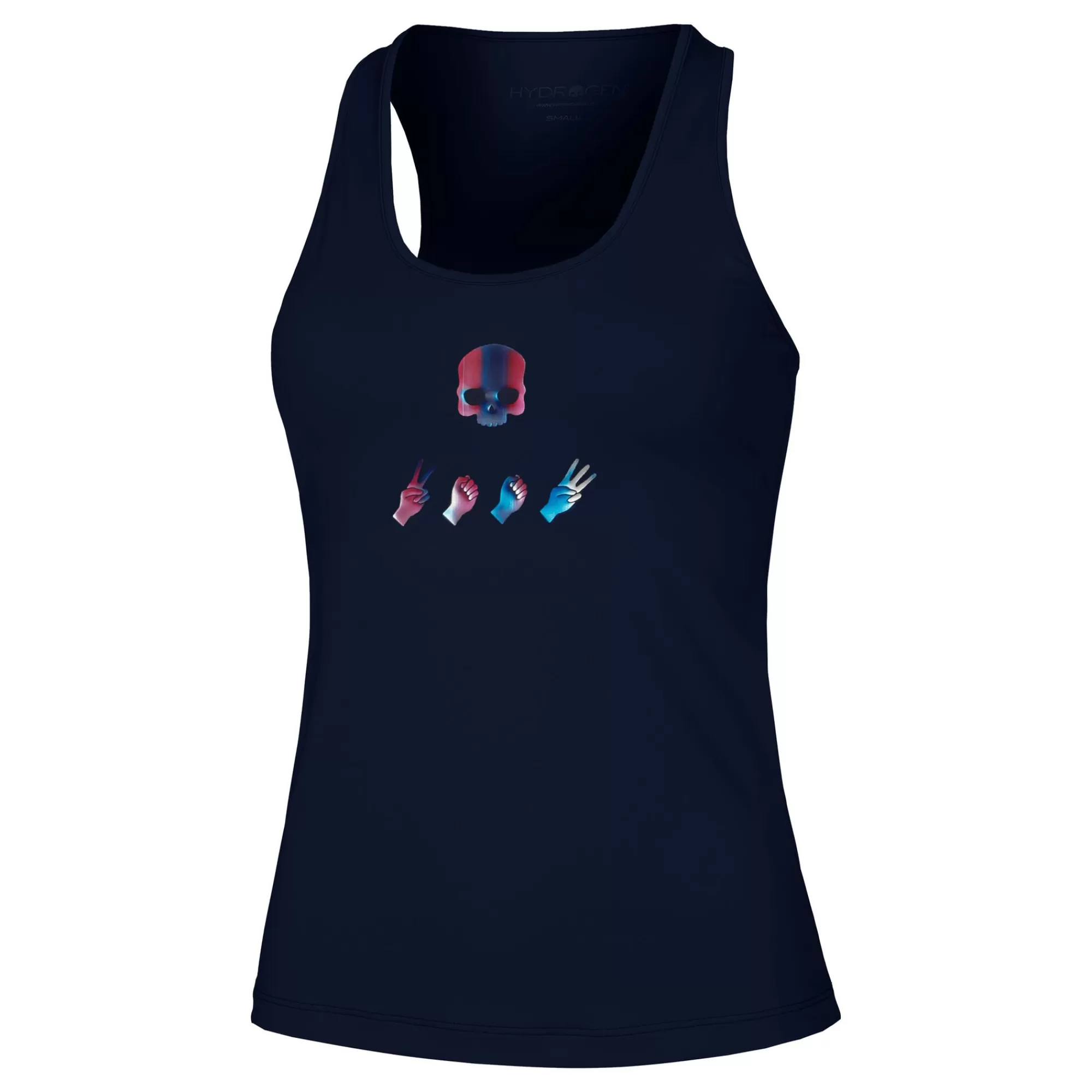 Tech Tank Top Women - Dark Blue>Hydrogen Store