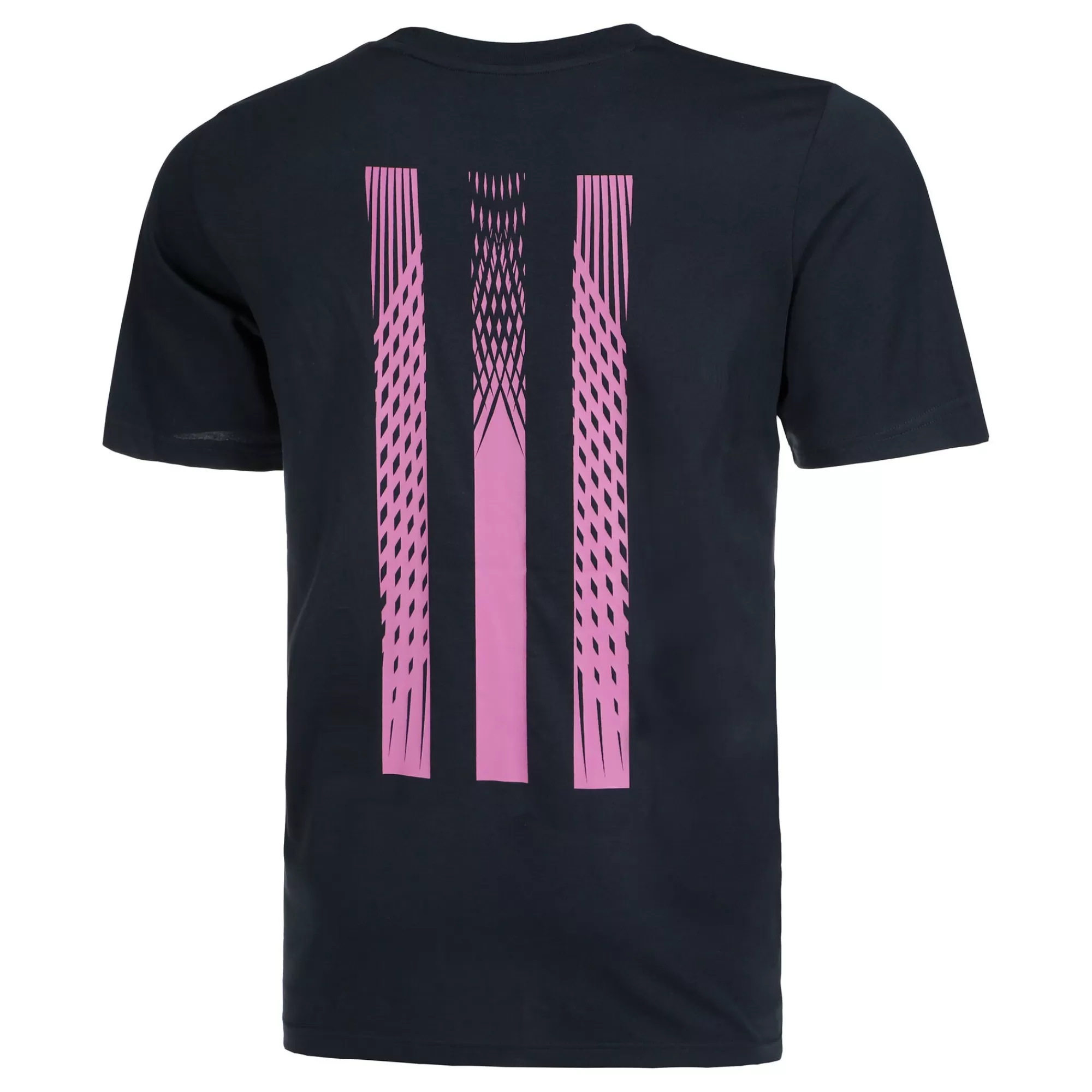 Tennis 3 Stripes T-Shirt Men - Black, Violet>adidas Flash Sale