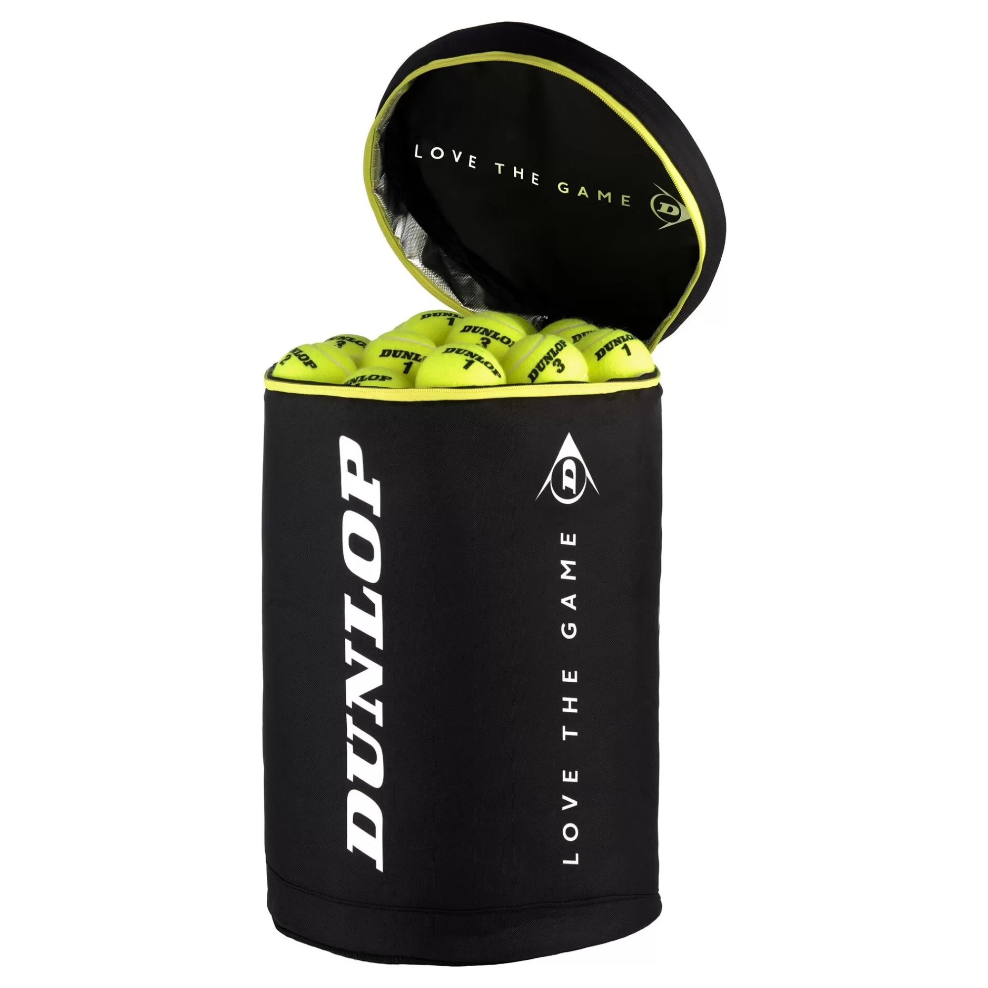 Tennis Ball Bag Ball Basket - Black>Dunlop Clearance