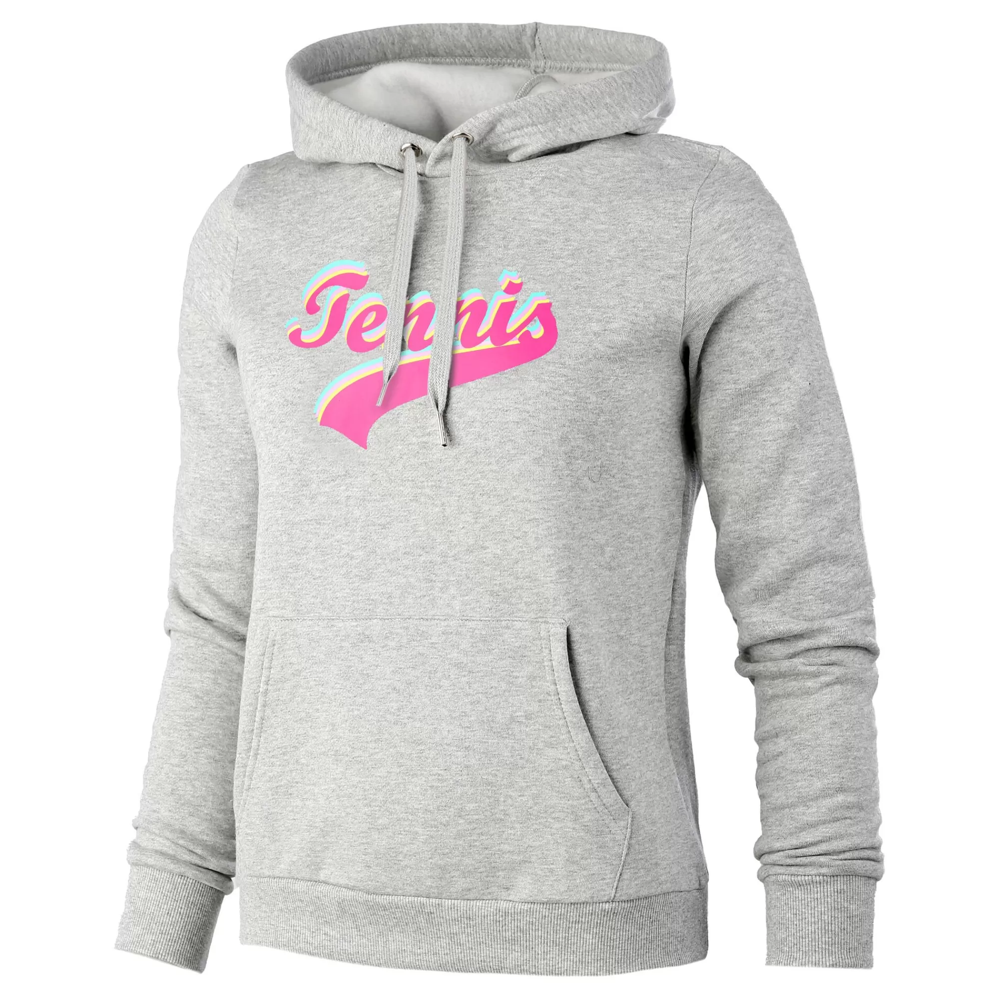 Tennis Signature Hoody Women - Grey, Multicoloured>Tennis-Point Cheap