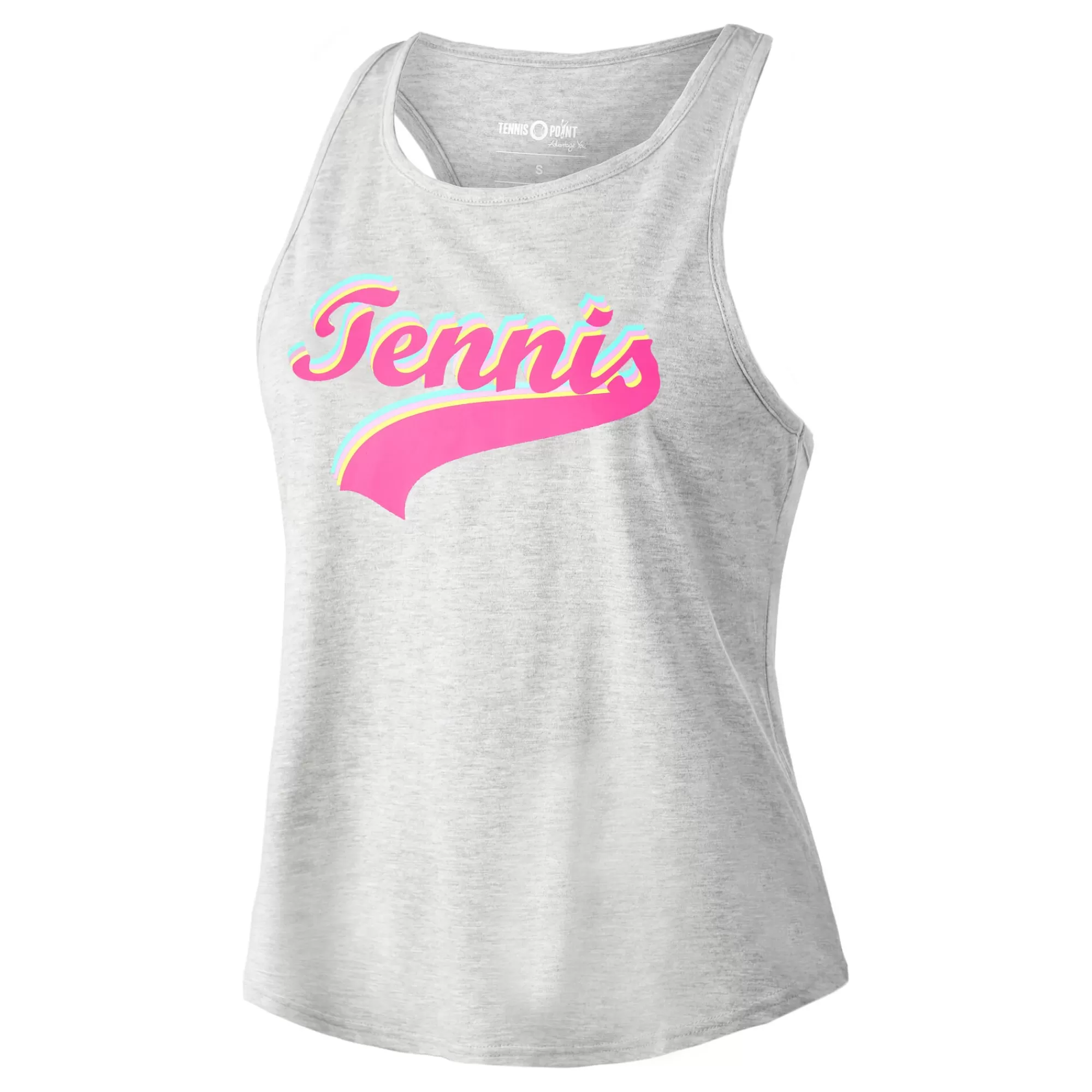 Tennis Signature Tank Top Women - Grey, Multicoloured>Tennis-Point Fashion