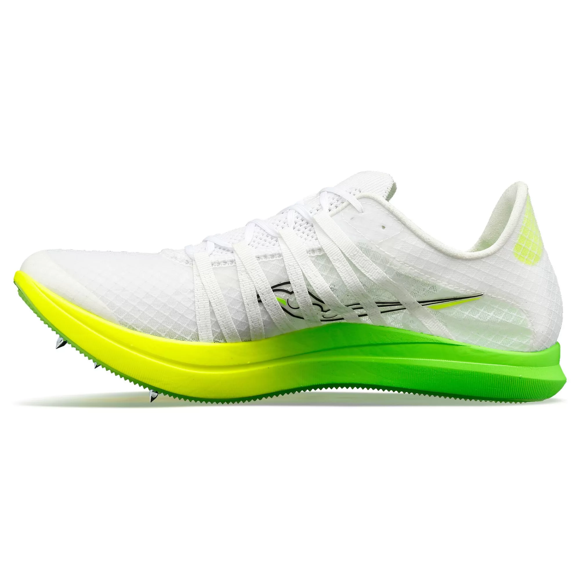 Terminal VT Spike Shoes Men - White, Neon Yellow>Saucony Store