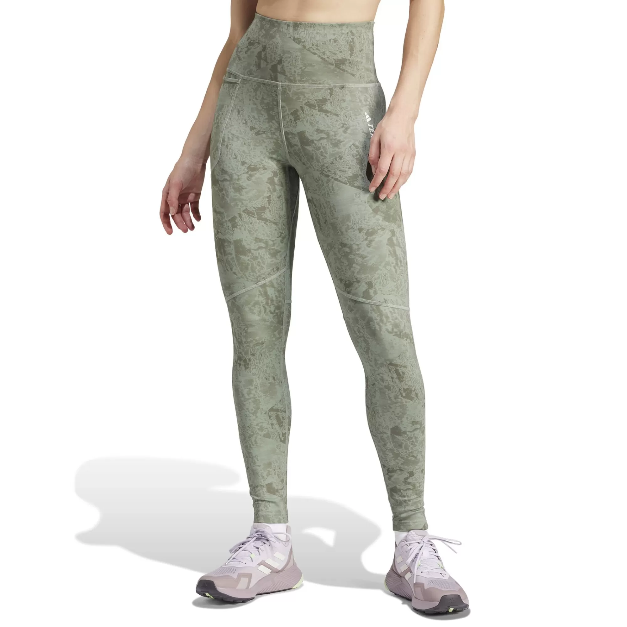 Terrex MT AOP Tight Running Tights Women ->adidas Fashion