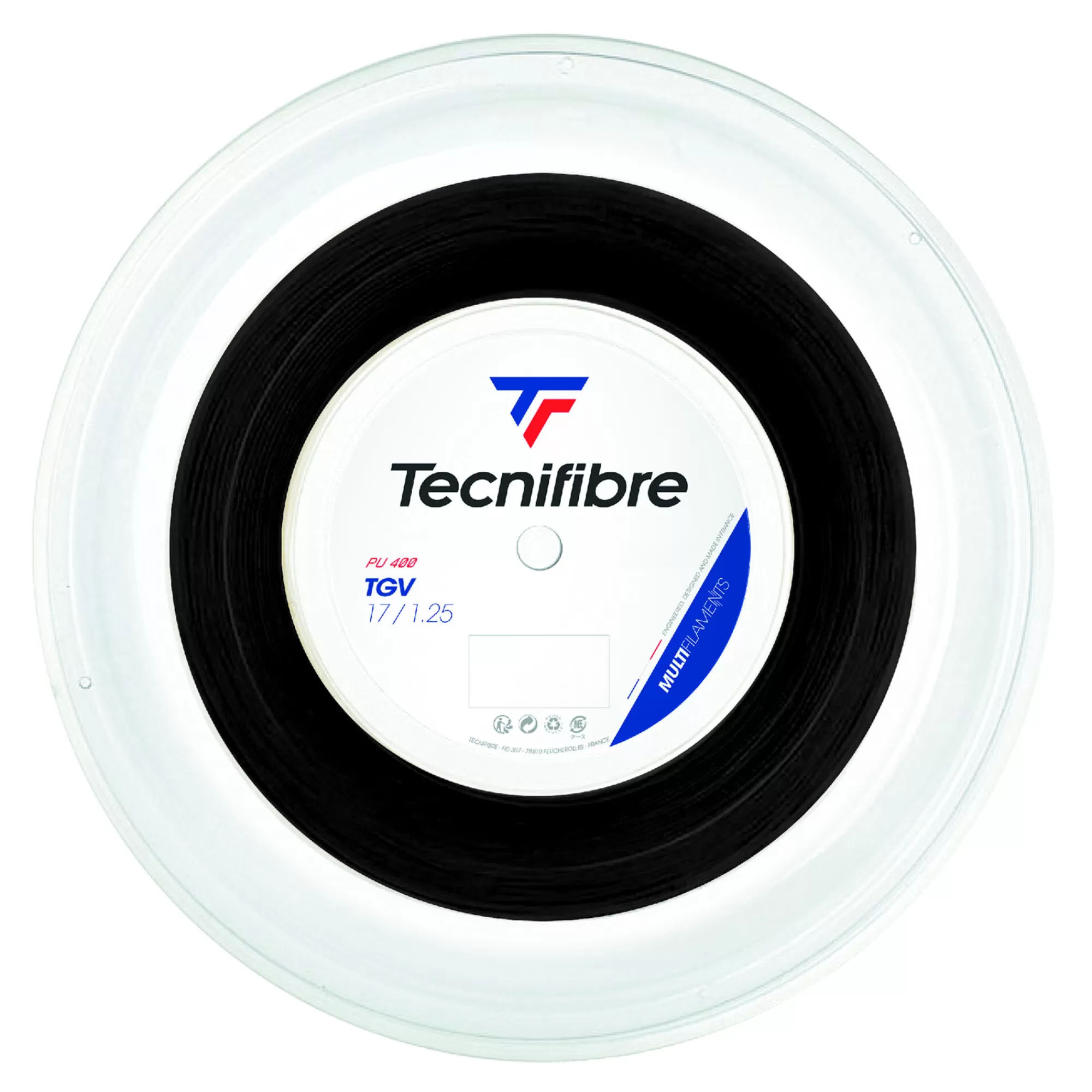 TGV 200m String Reel ->Tecnifibre Shop