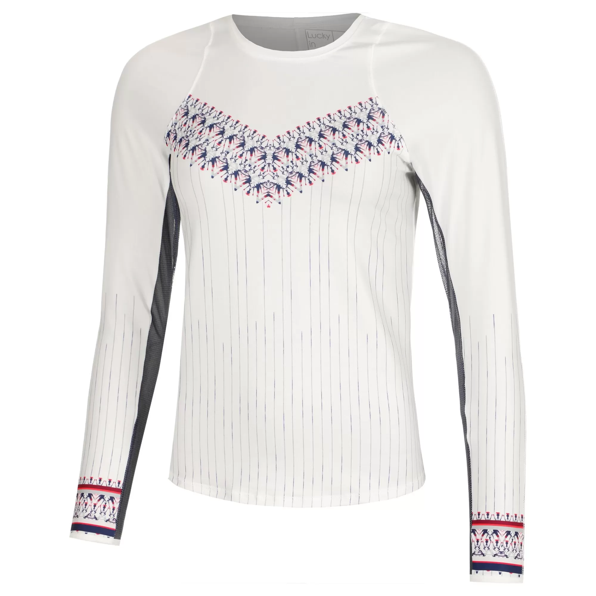 The Berry Buzz Long Sleeve Women - White, Multicoloured>Lucky in Love Flash Sale