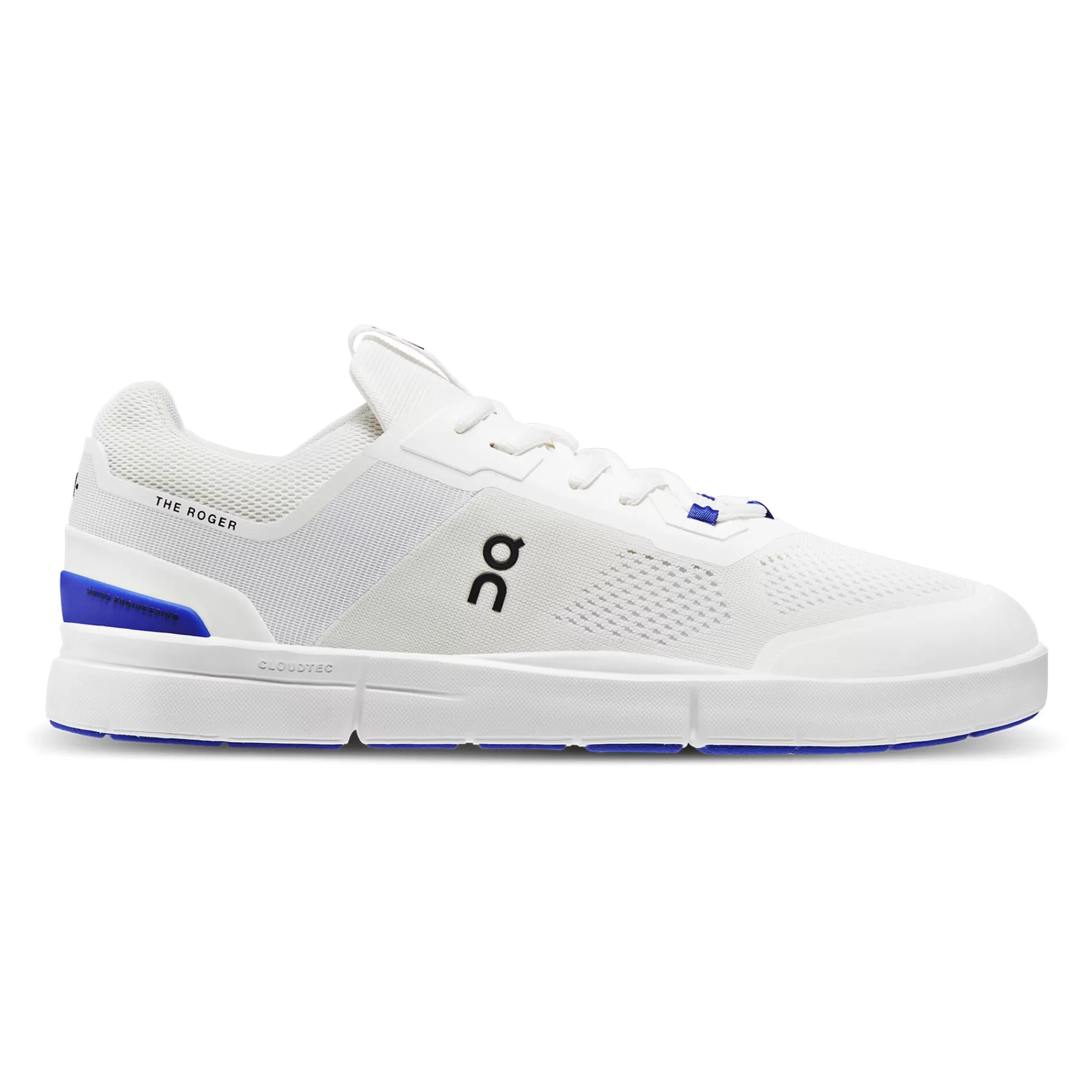 The Roger Spin Sneakers Men - White, Dark Blue>On Best