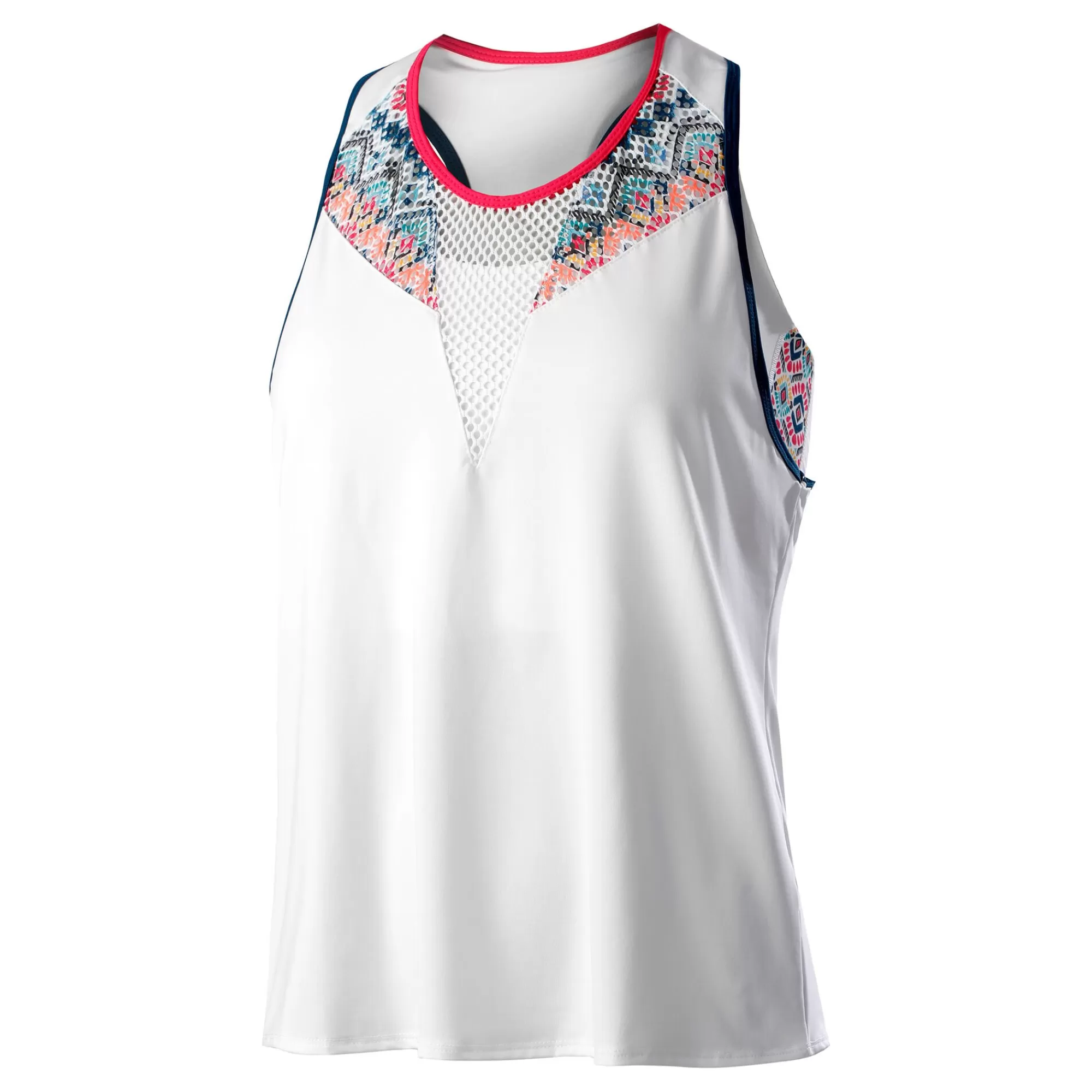 Think Ink Bralette Tank Top Women - White, Multicoloured>Lucky in Love Store
