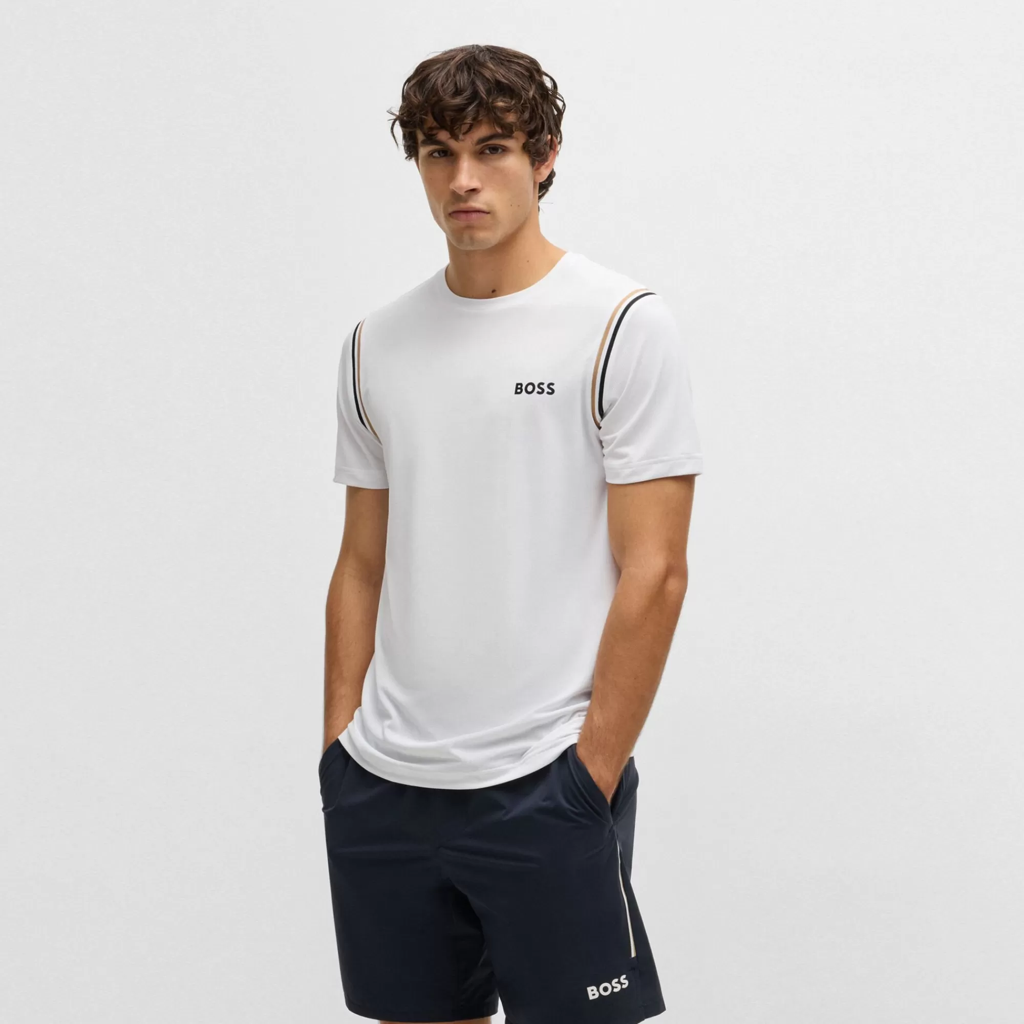 TOC Waffle T-Shirt Men ->BOSS Best