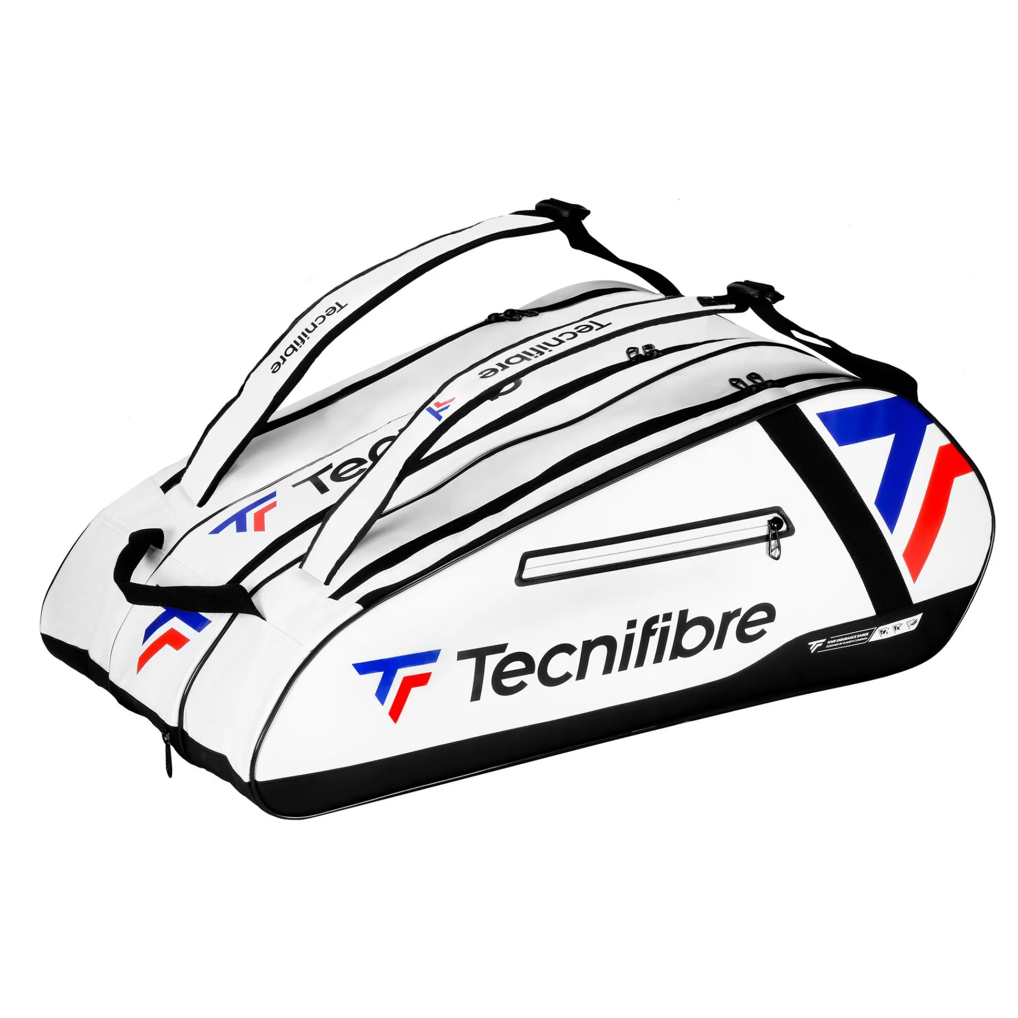 Tour Endurance Racket Bag 15 Pack - White, Black>Tecnifibre Best Sale