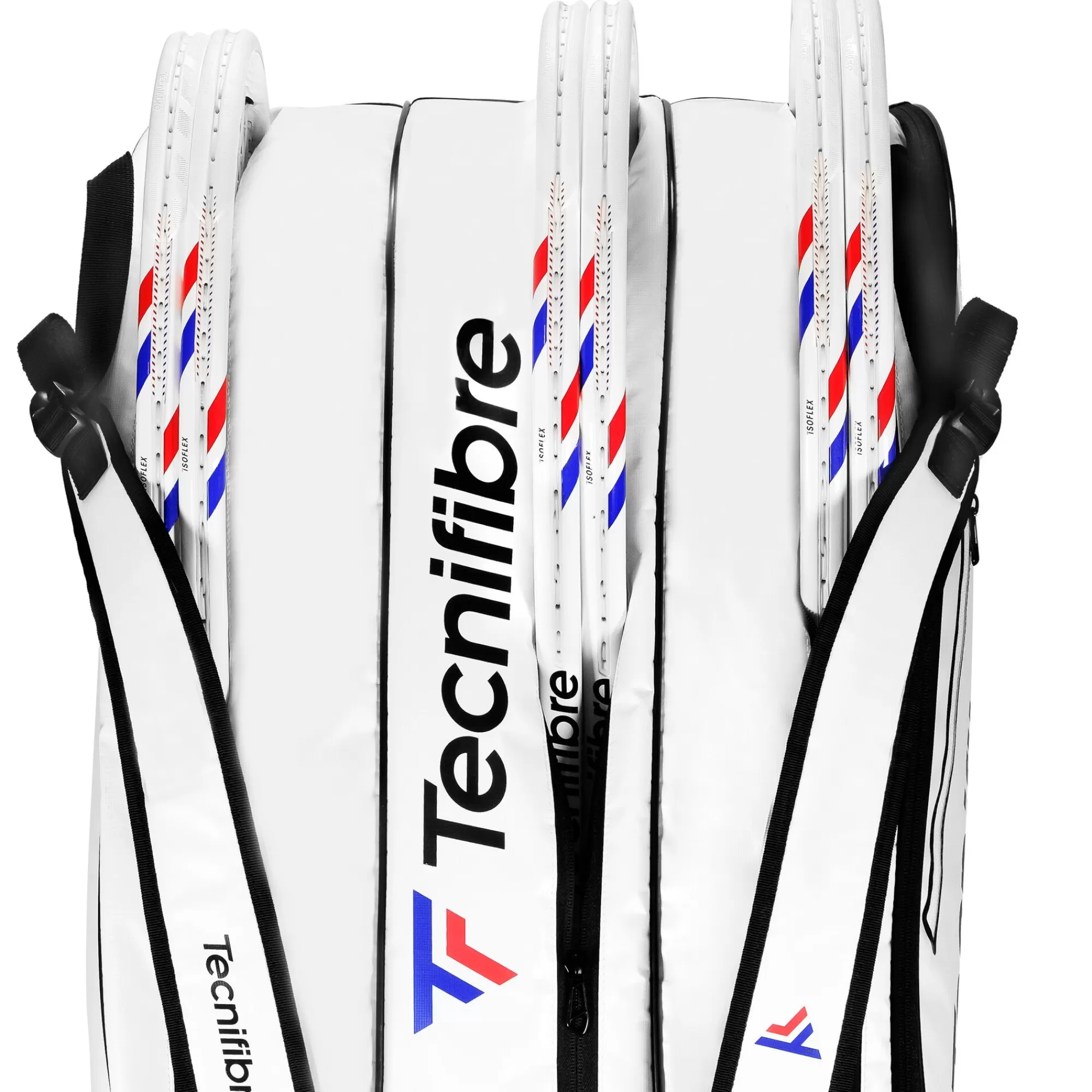 Tour Endurance Racket Bag 15 Pack - White, Black>Tecnifibre Best Sale