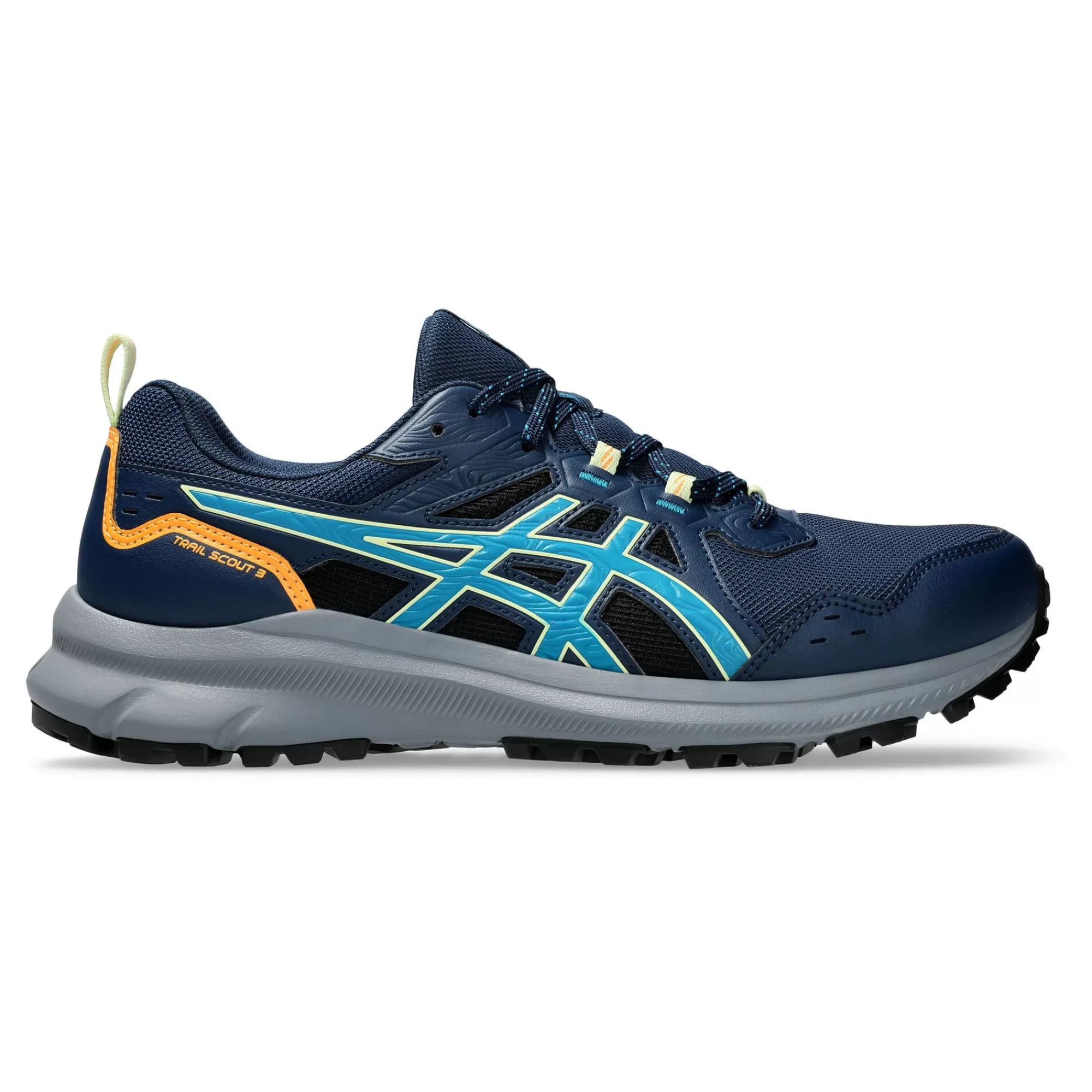 Trail Scout 3 Trail Running Shoe Men - Dark Blue, Light Blue>ASICS Outlet