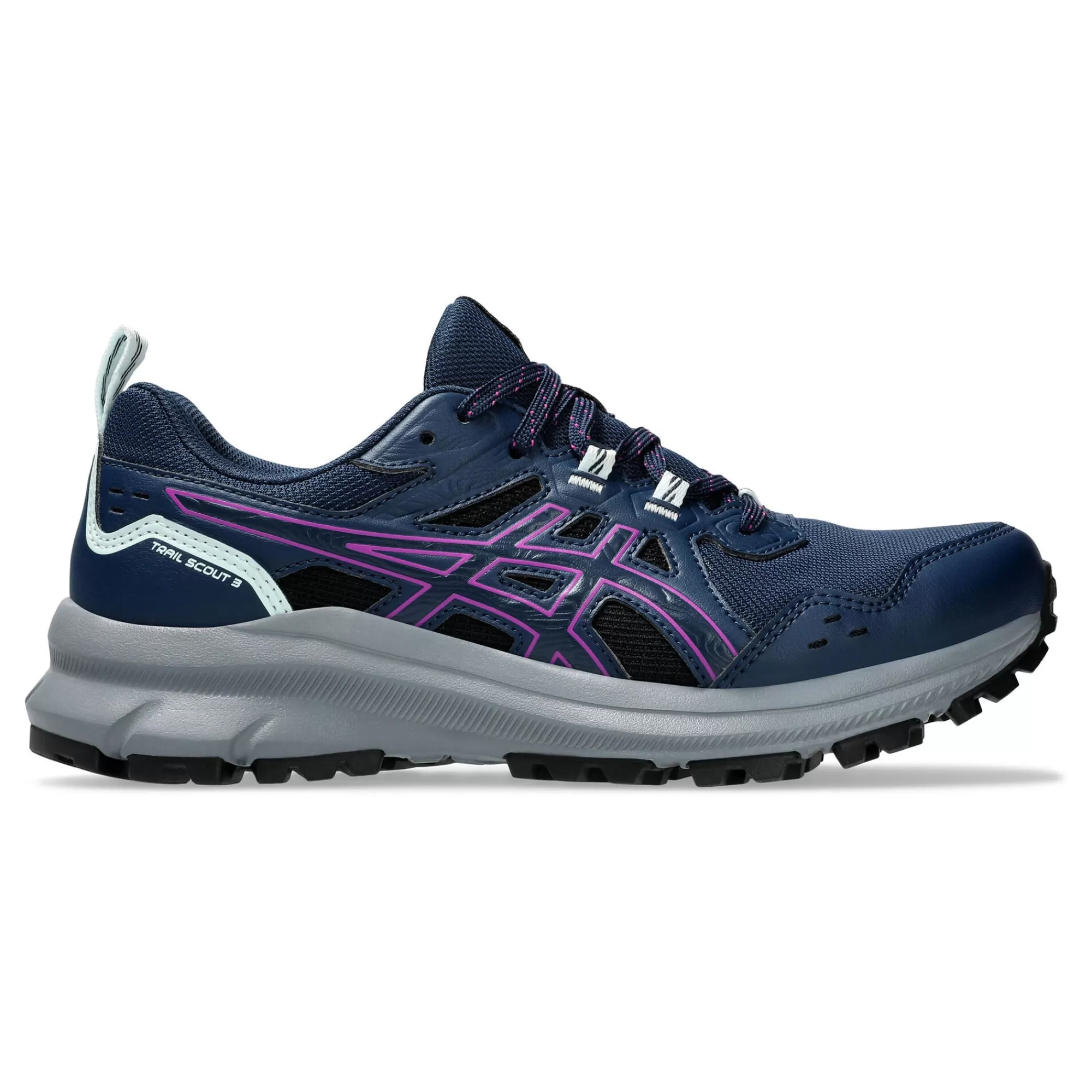 Trail Scout 3 Trail Running Shoe Women - Dark Blue, Grey>ASICS Flash Sale