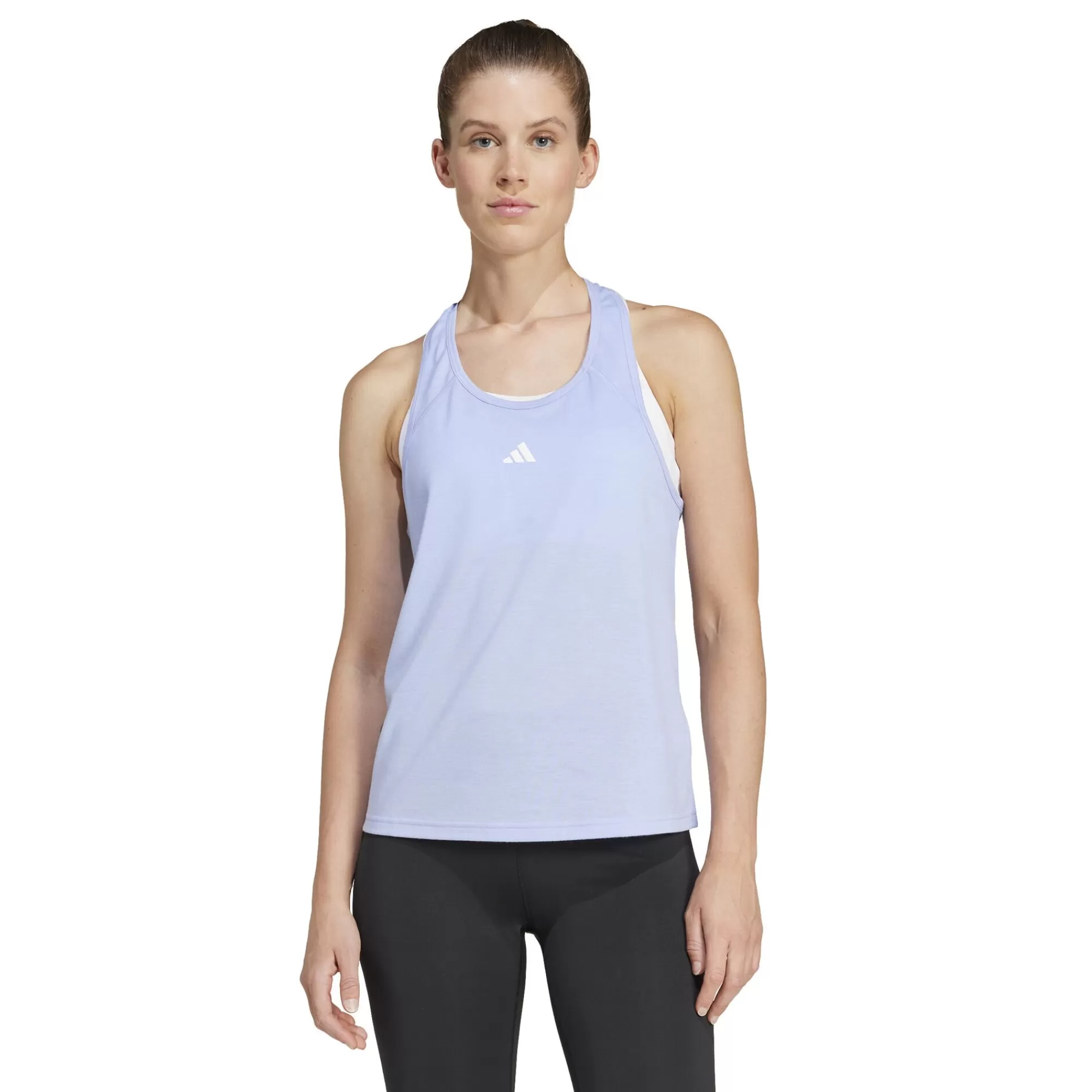 Training-Essential MIN Tank Top Women - Light Blue>adidas New