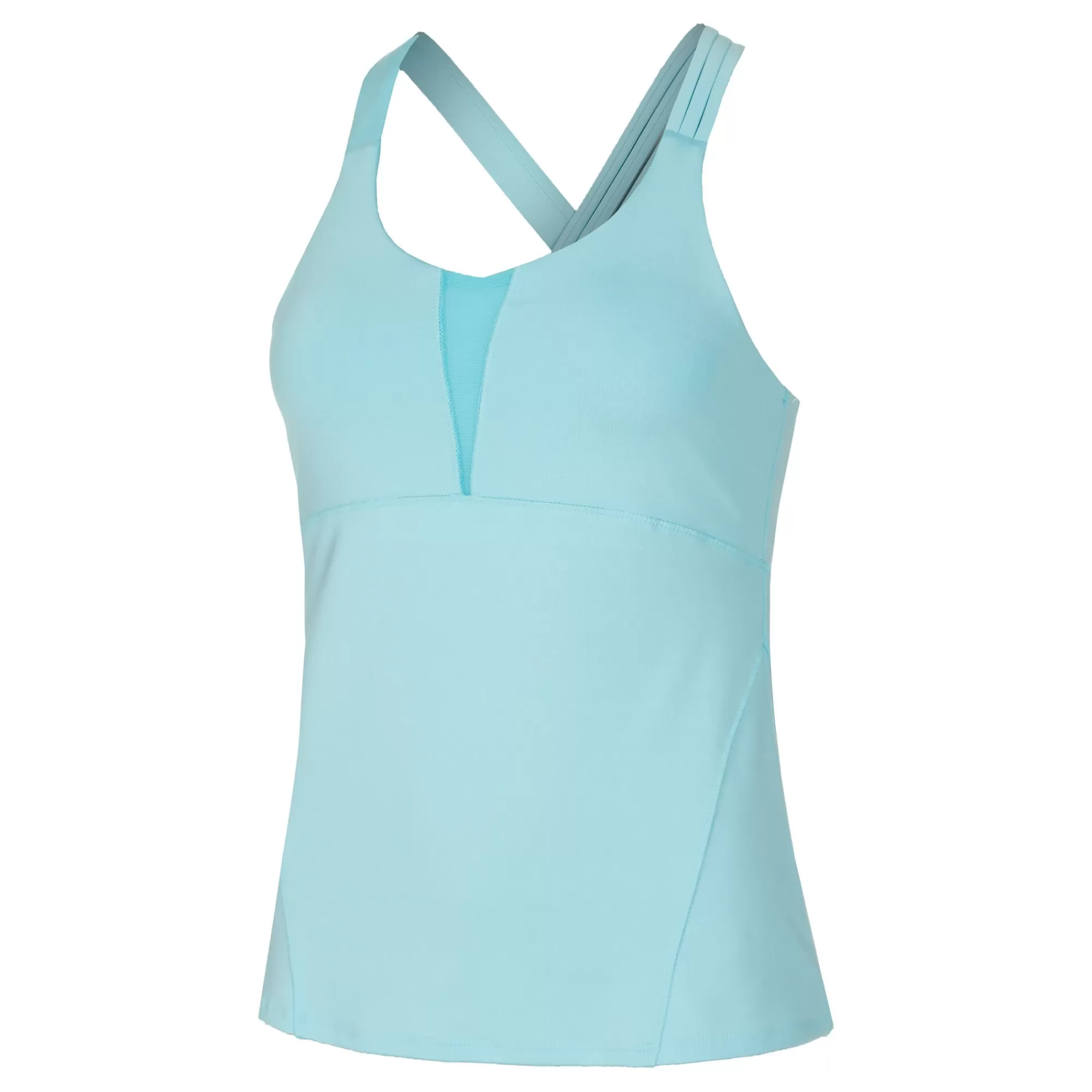 Triple Strap With Bra Tank Top Women - Light Blue>Lucky in Love Sale