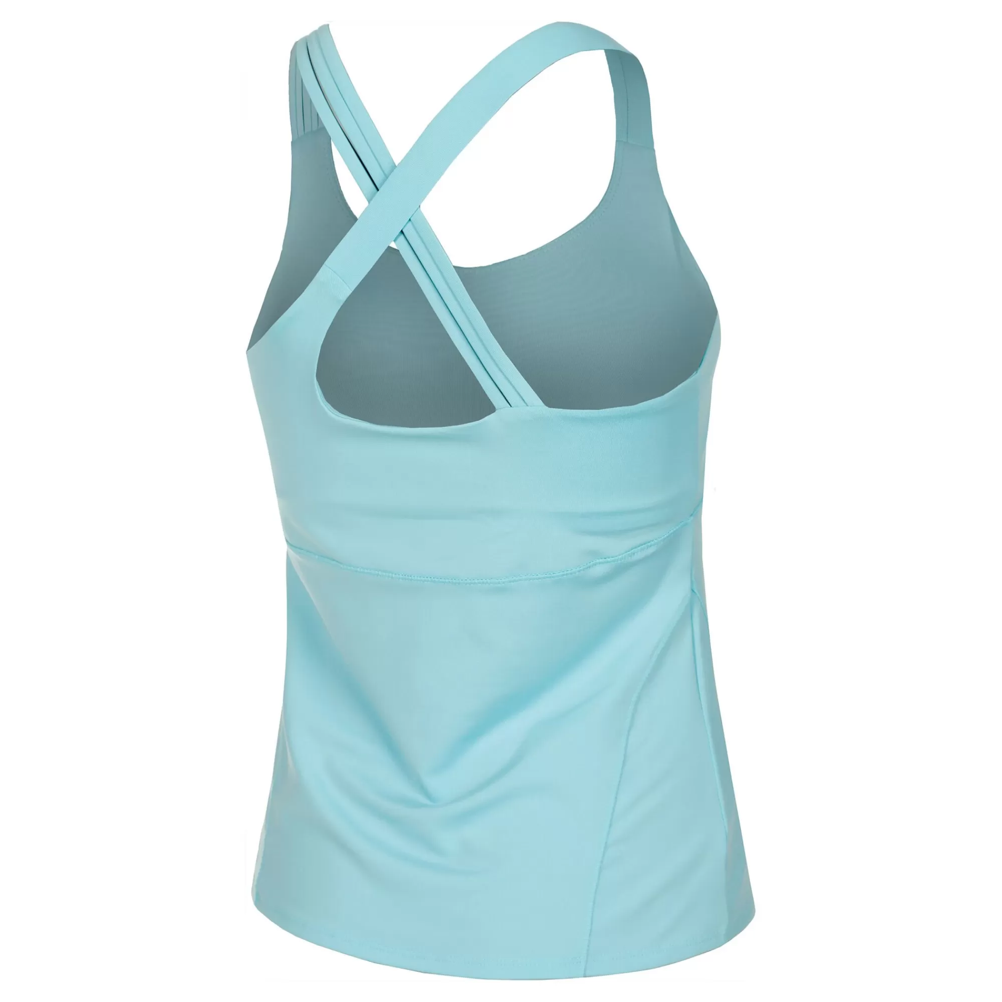 Triple Strap With Bra Tank Top Women - Light Blue>Lucky in Love Sale