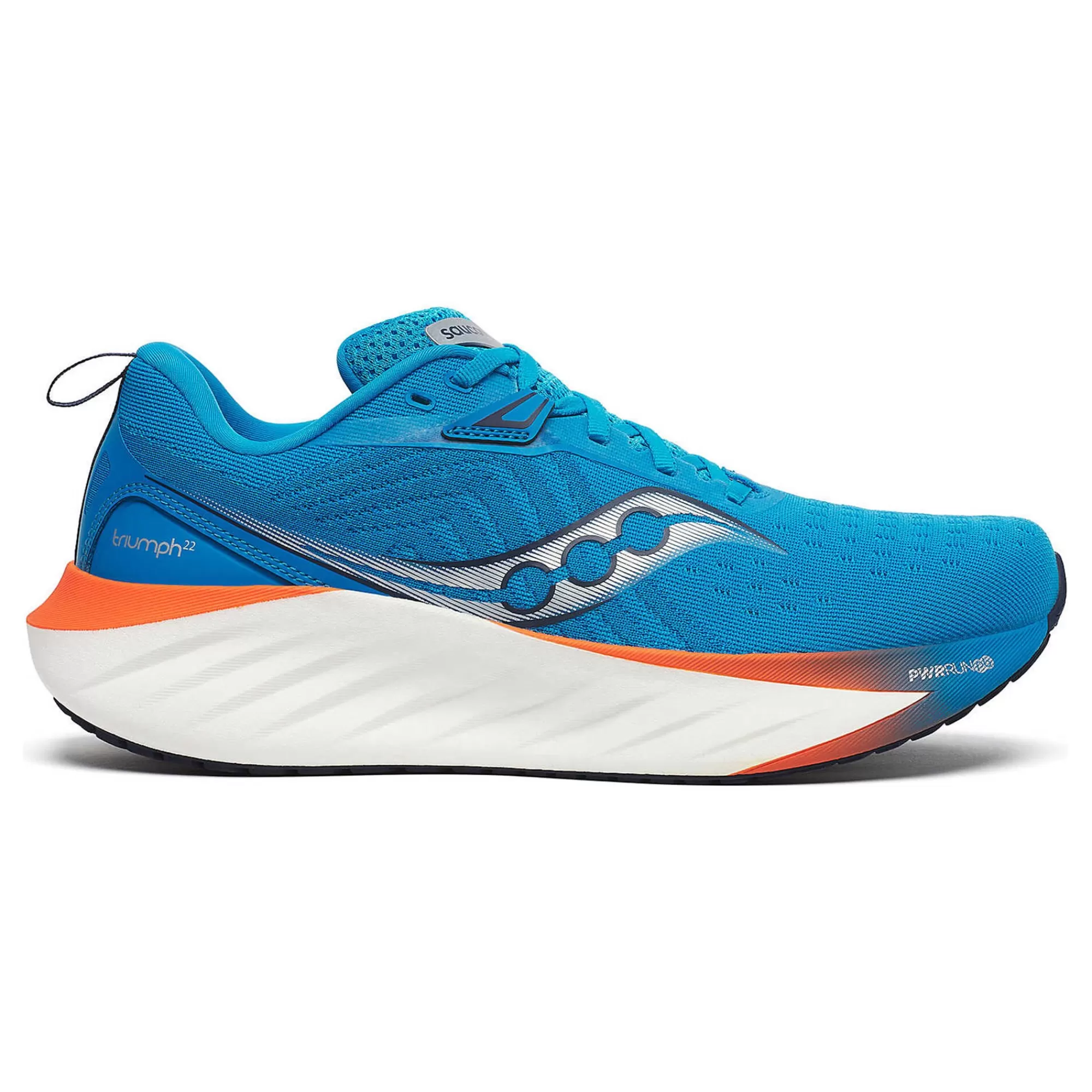 Triumph 22 Neutral Running Shoe Men - Blue, Orange>Saucony Sale