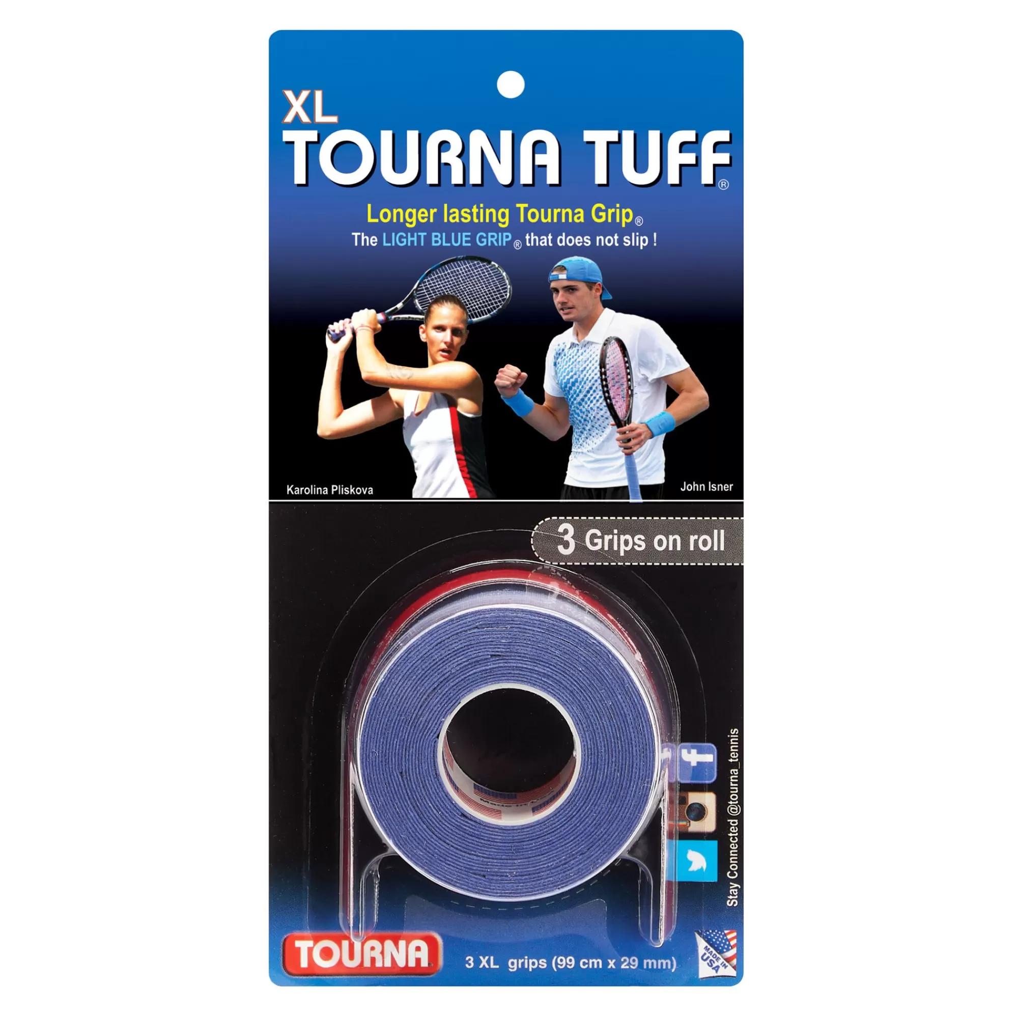 Tuff 3 Pack - Blue>Tourna Best