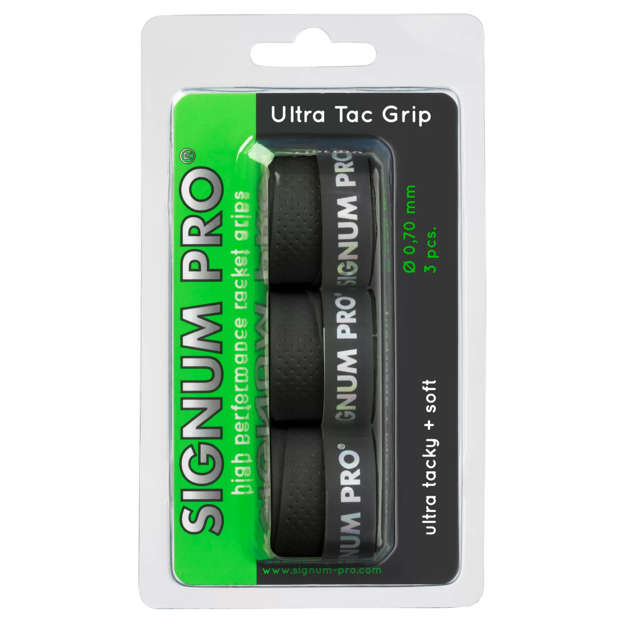Ultra Tac Grip 3 Pack - Black>Signum Pro Sale
