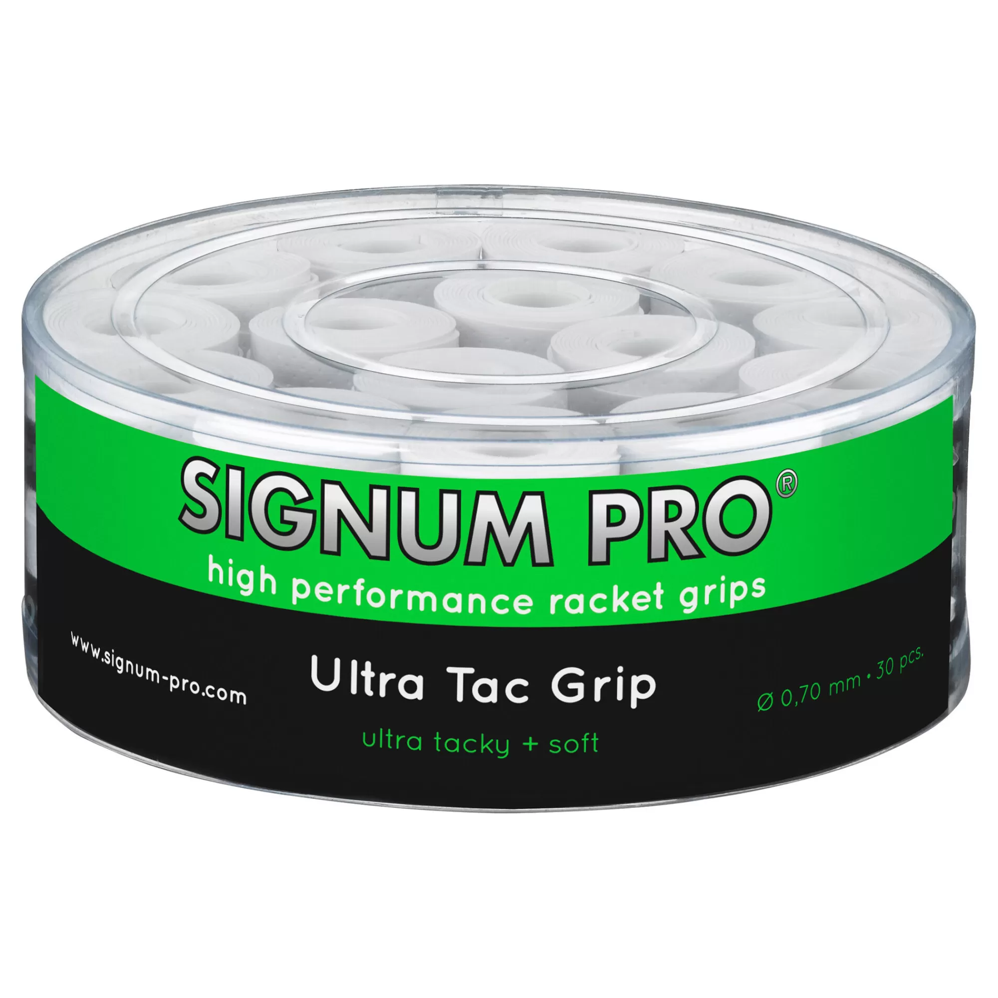 Ultra Tac Grip 30 Pack - White>Signum Pro Store