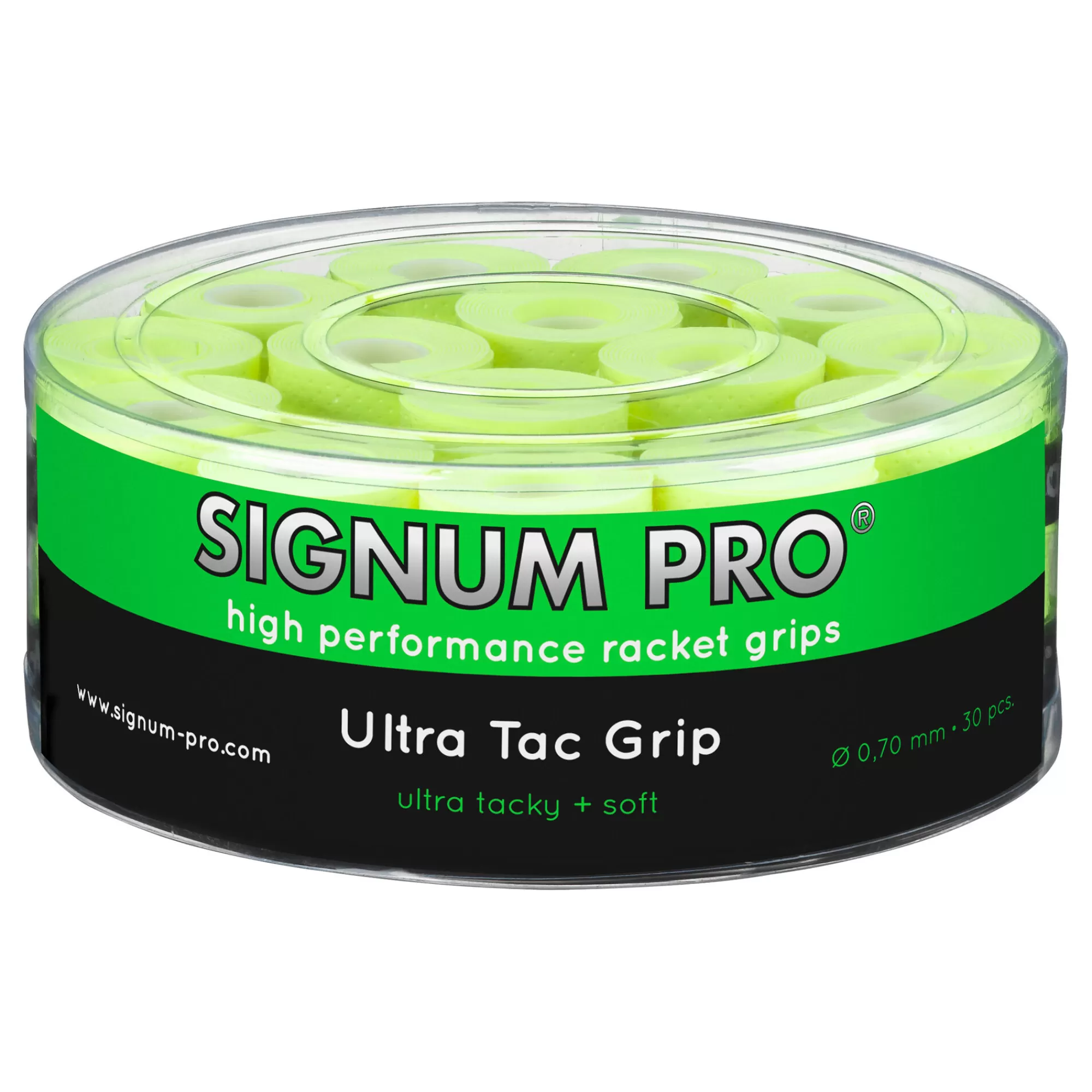 Ultra Tac Grip 30 Pack - Yellow>Signum Pro Fashion