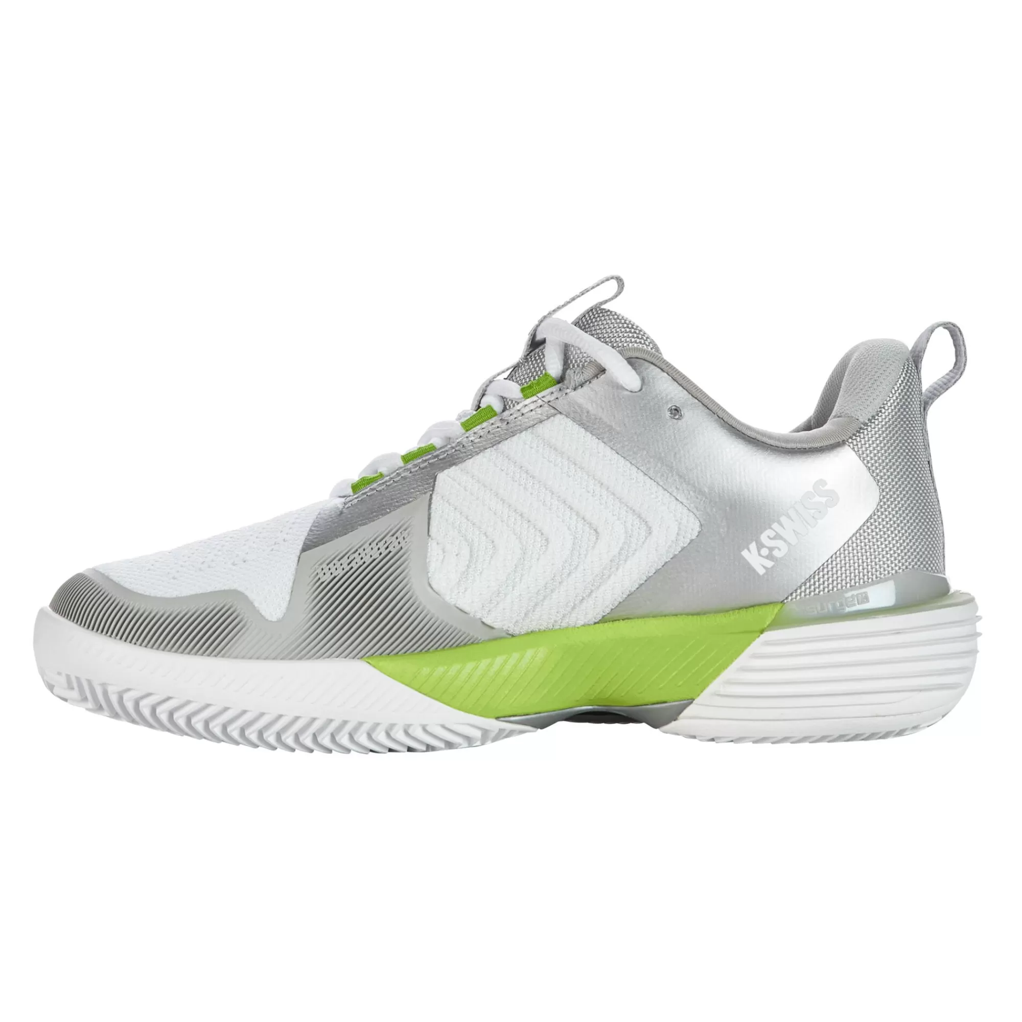Ultrashot 3 CLAY Clay Court Shoe Women - White, Lightgrey>K-Swiss Online