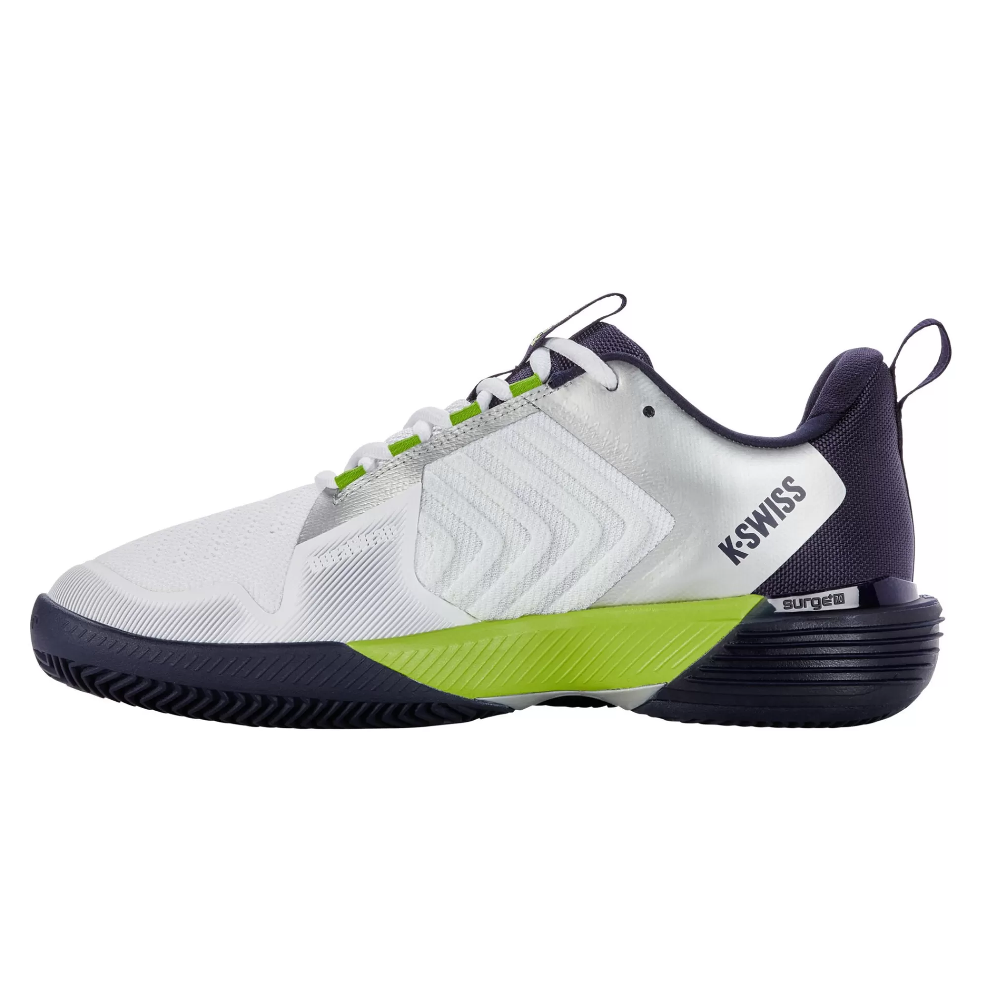 Ultrashot 3 Clay Court Shoe Men - White, Dark Blue>K-Swiss Cheap