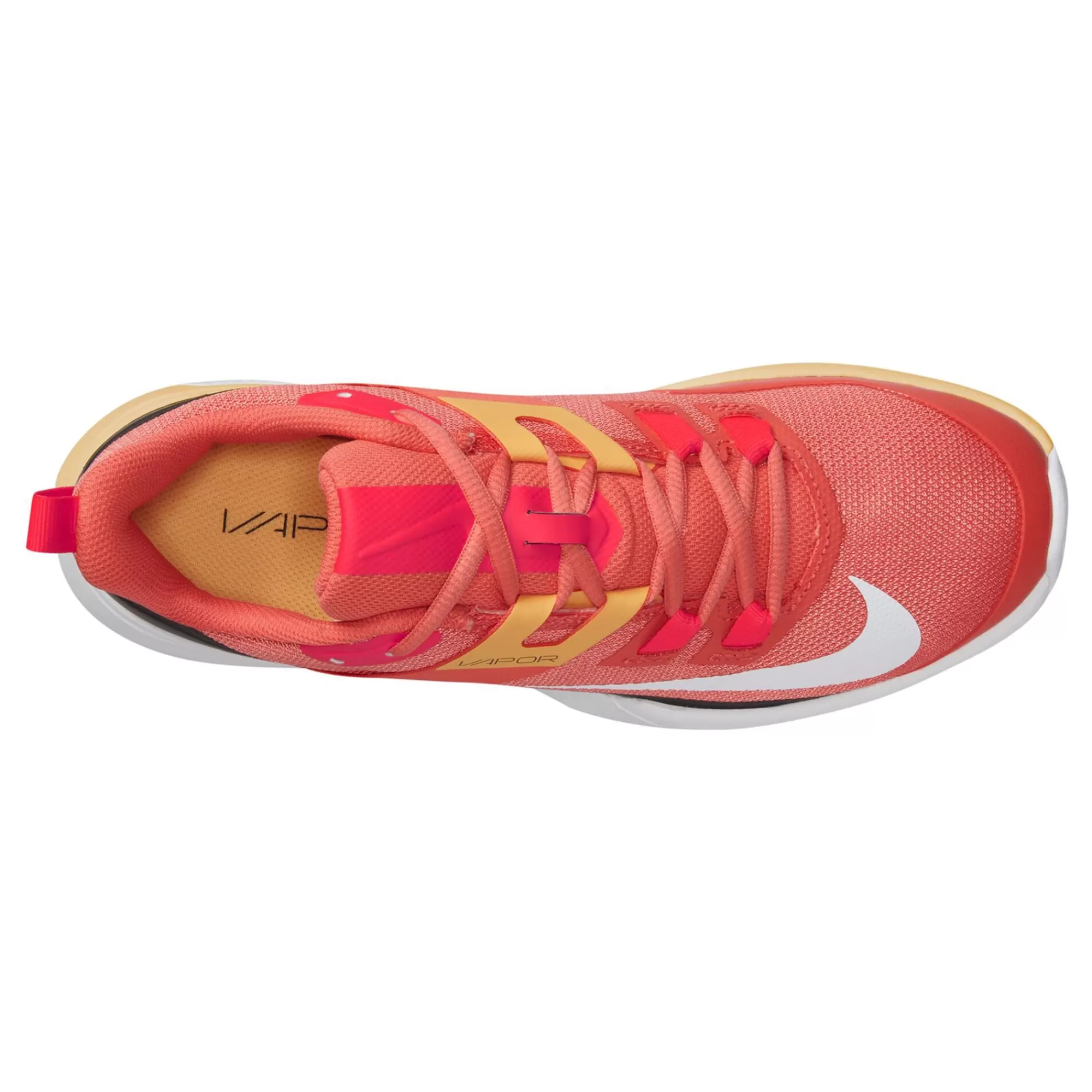 Vapor Lite Clay Court Shoe Women - Orange, Black>Nike Best Sale