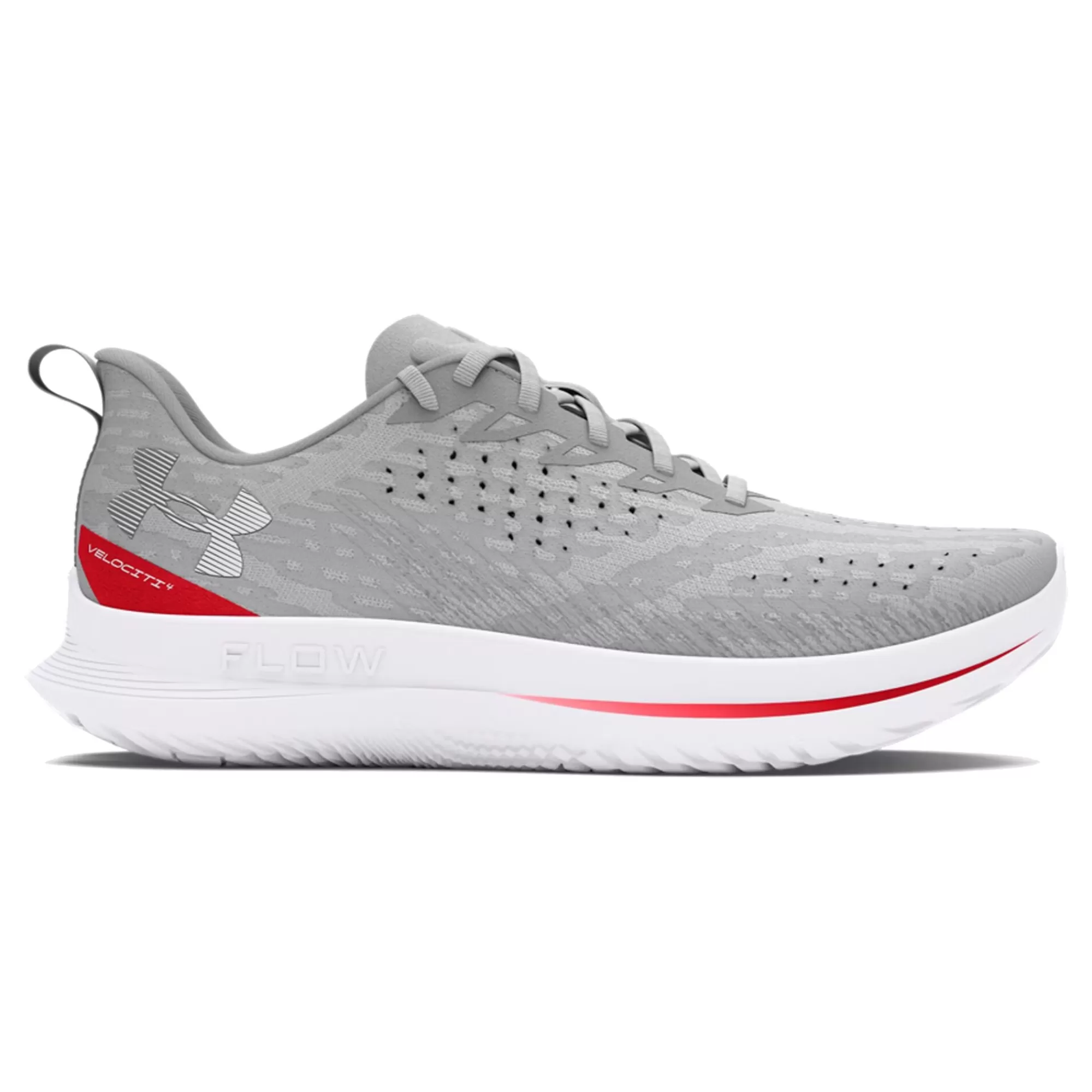 Velociti 4 SE Neutral Running Shoe Men - Grey, Red>Under Armour Discount