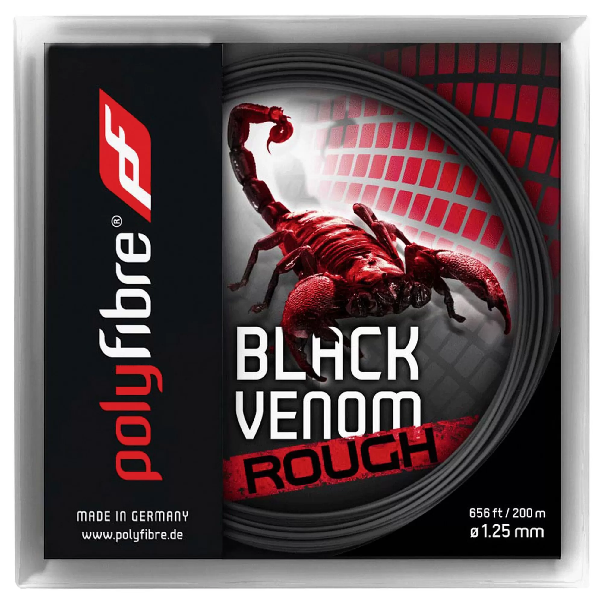 Venom Rough String Set 12,2m - Black>Polyfibre Store