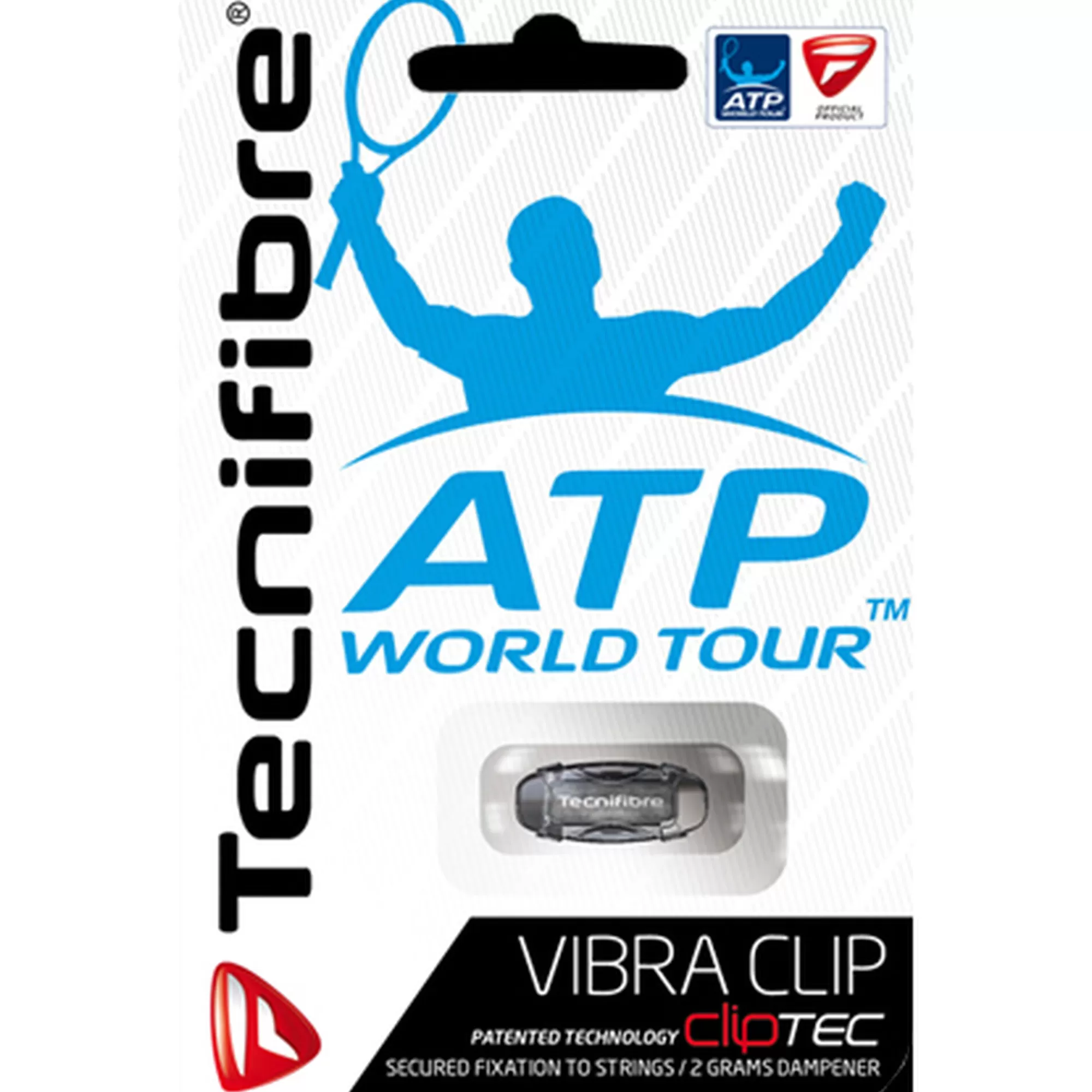 Vibra Clip Dampener 1 Pack - Transparent>Tecnifibre Sale