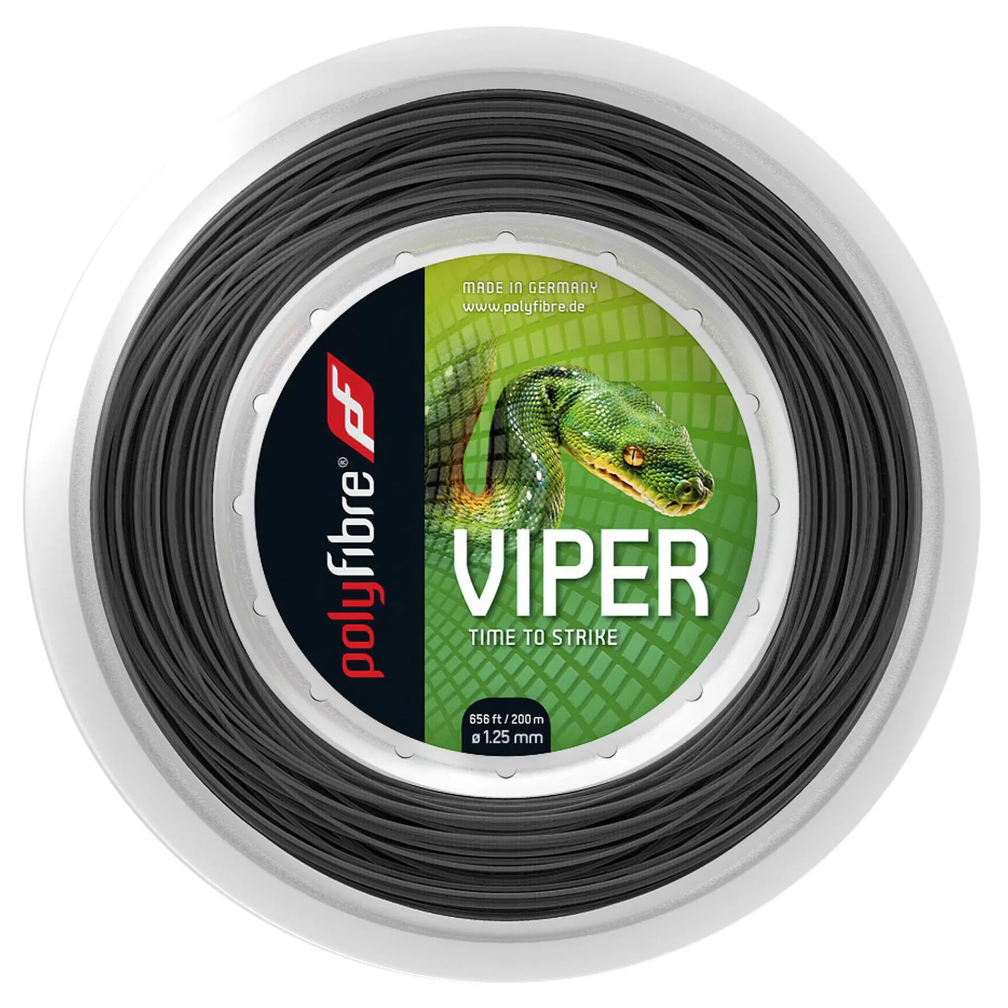 Viper String Reel 200m - Grey>Polyfibre Store