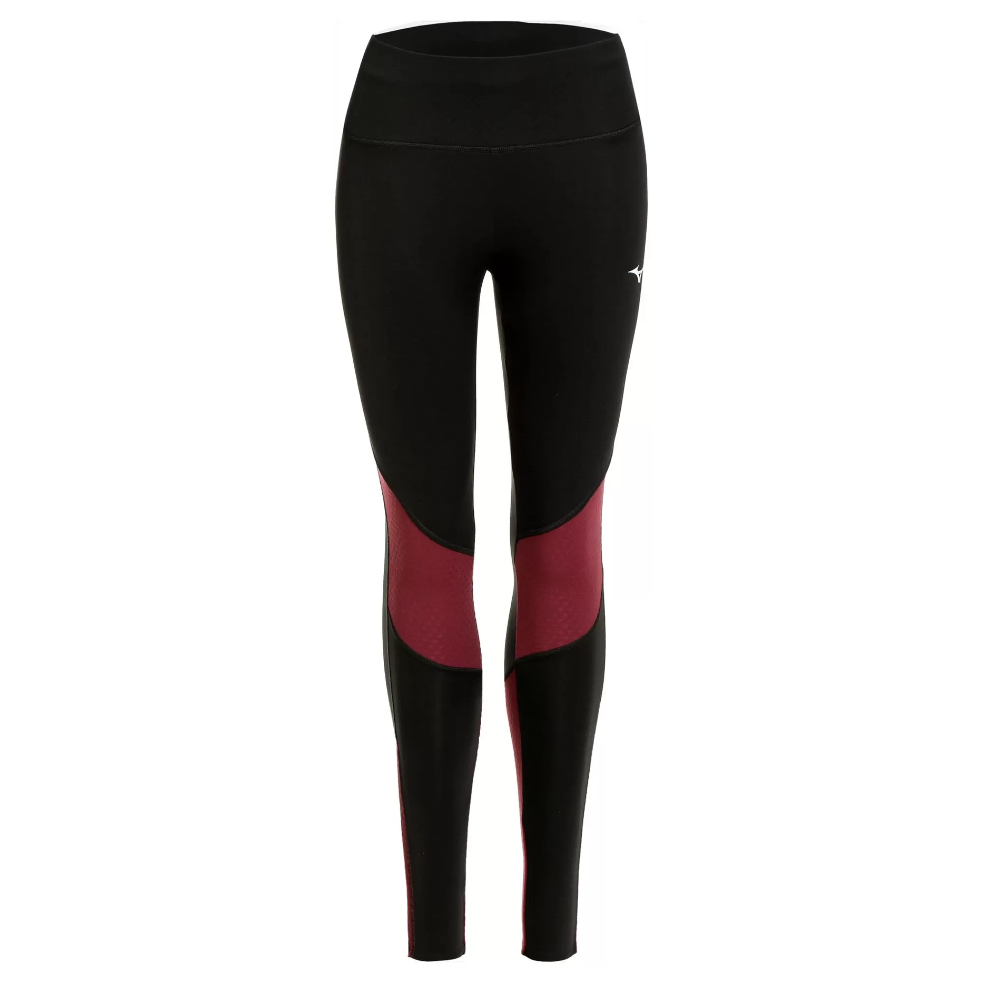 Warmalite Running Tights Women - Black, Red>Mizuno Best