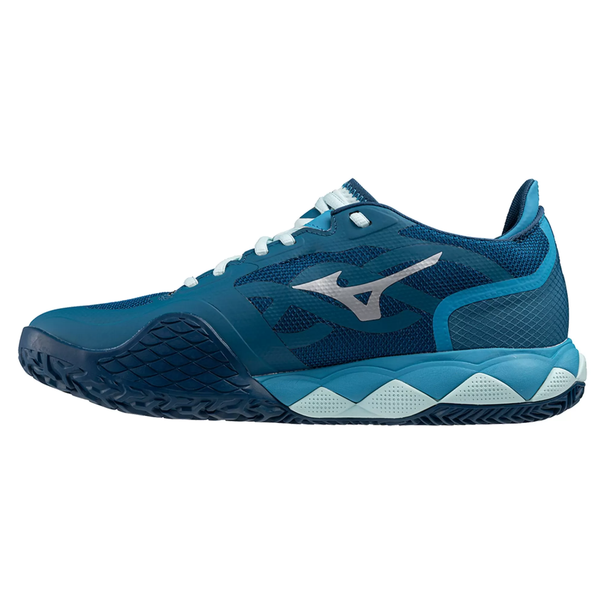 Wave Enforce Tour Clay Court Shoe Men - Dark Blue, Light Blue>Mizuno Outlet
