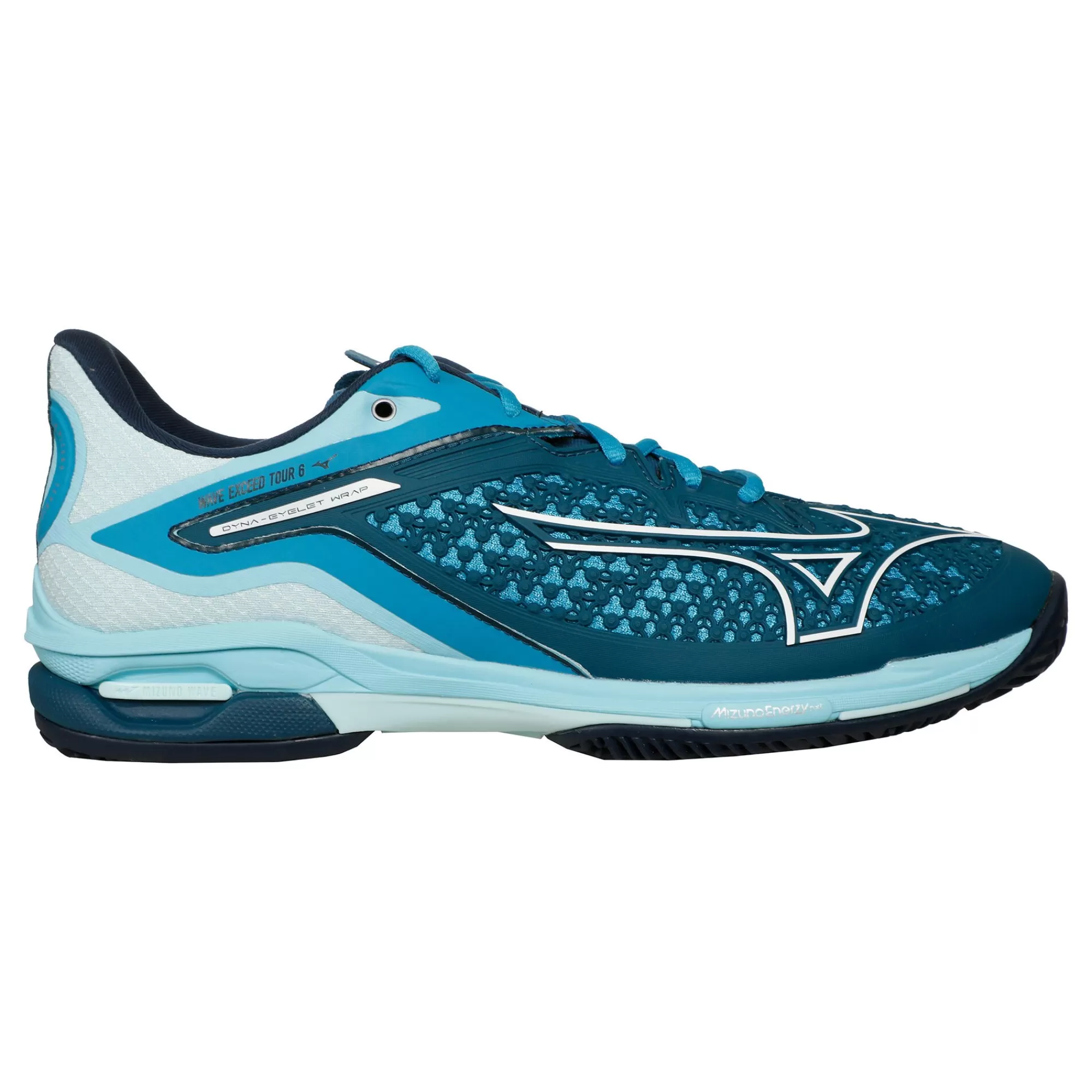 Wave Exceed Tour 6 Clay Court Shoe Men - Dark Blue, Light Blue>Mizuno Cheap