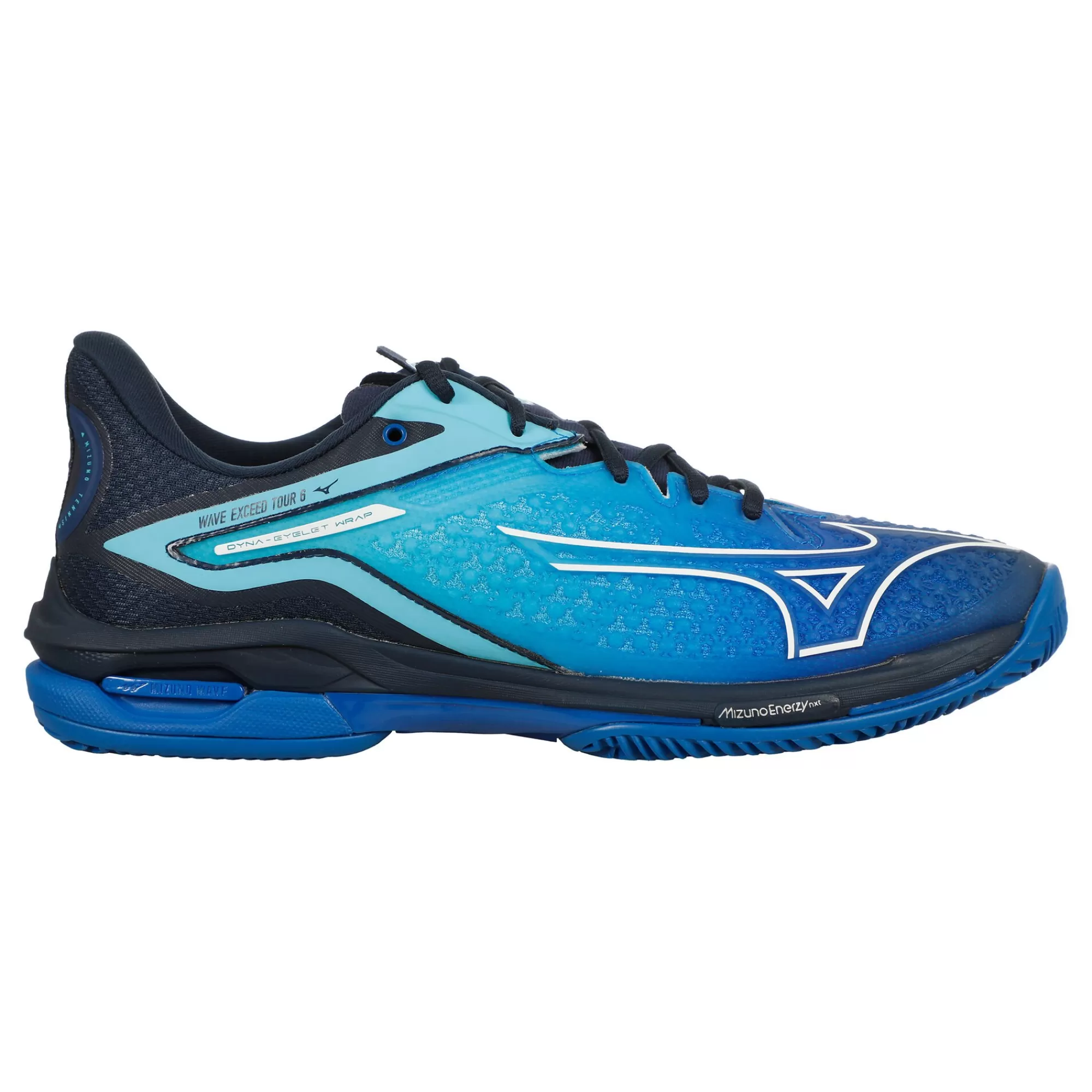 Wave Exceed Tour Clay Court Shoe Men - Blue, White>Mizuno Outlet