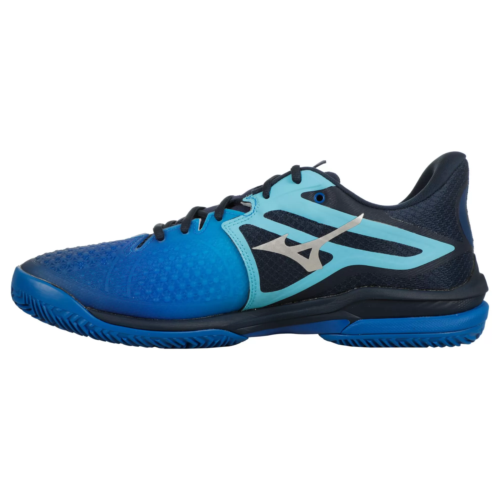 Wave Exceed Tour Clay Court Shoe Men - Blue, White>Mizuno Outlet